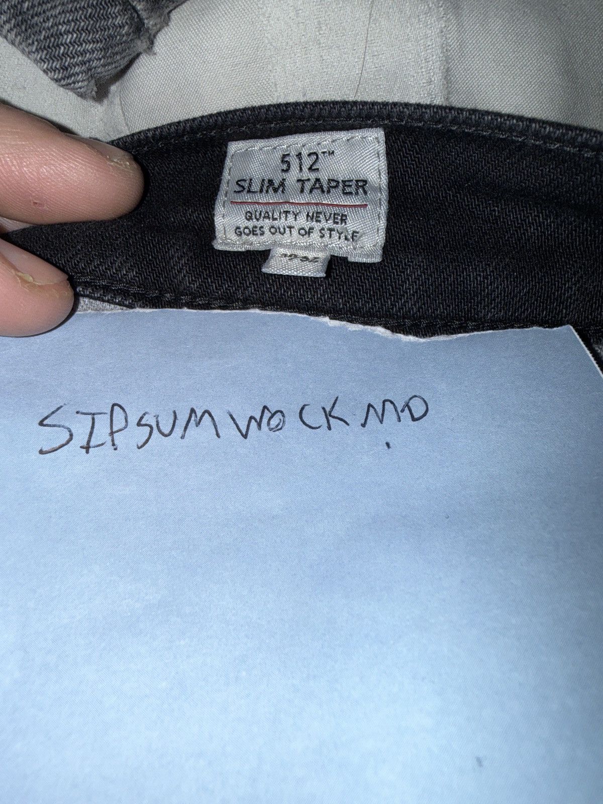 Levi's Made & Crafted LEVIS MADE AND CRAFTED 512 SLIM TAPER DENIM Size US 30 / EU 46 - 12 Thumbnail