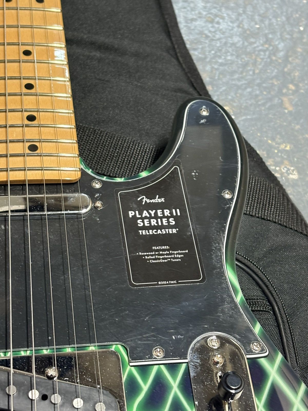 Fender Palace Fender Player II Telecaster Black Guitar Size ONE SIZE - 8 Thumbnail