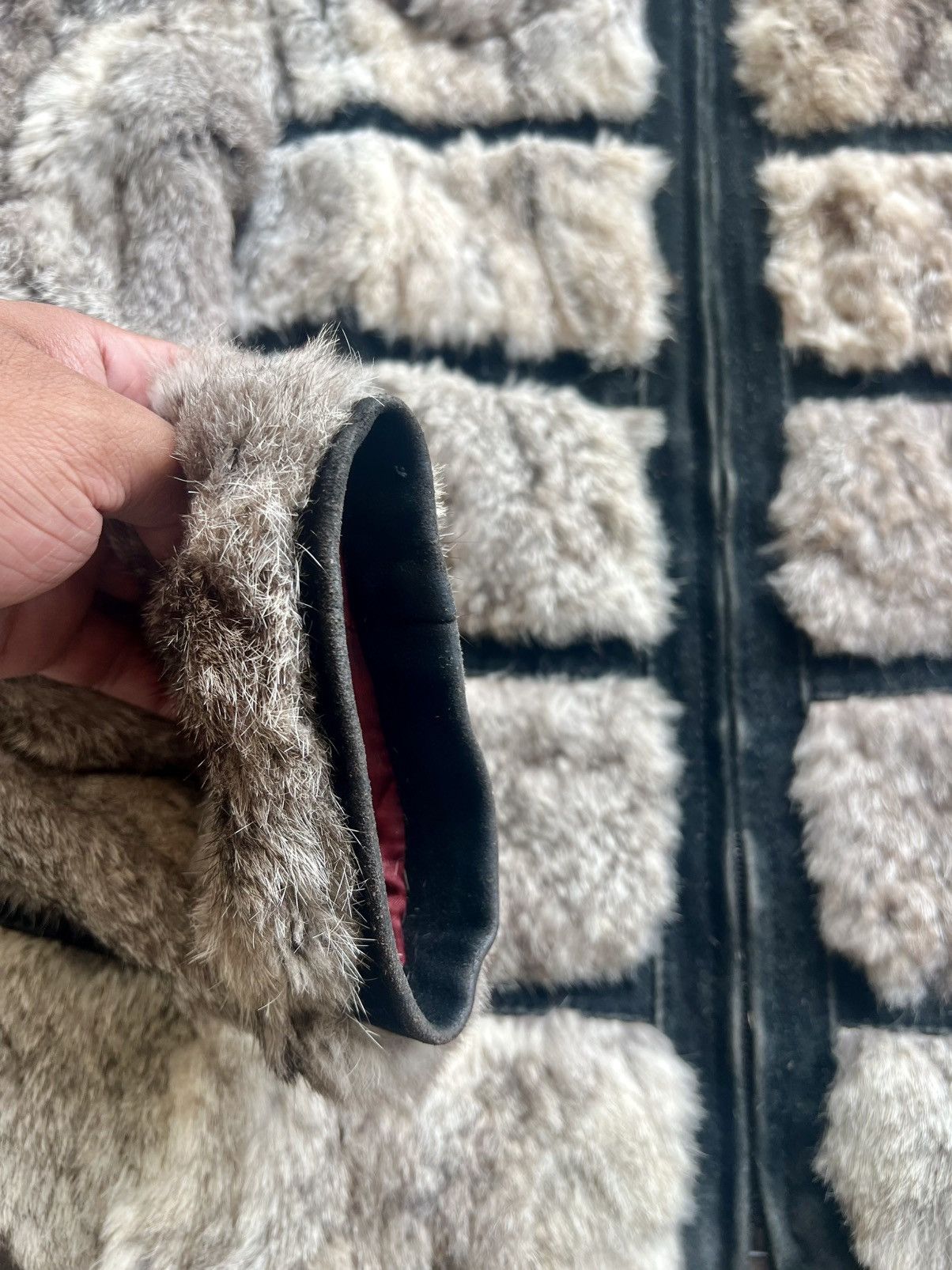 Genuine Leather Vintage Real Leather Fur Jacket Size M / US 6-8 / IT 42-44 - 16 Thumbnail