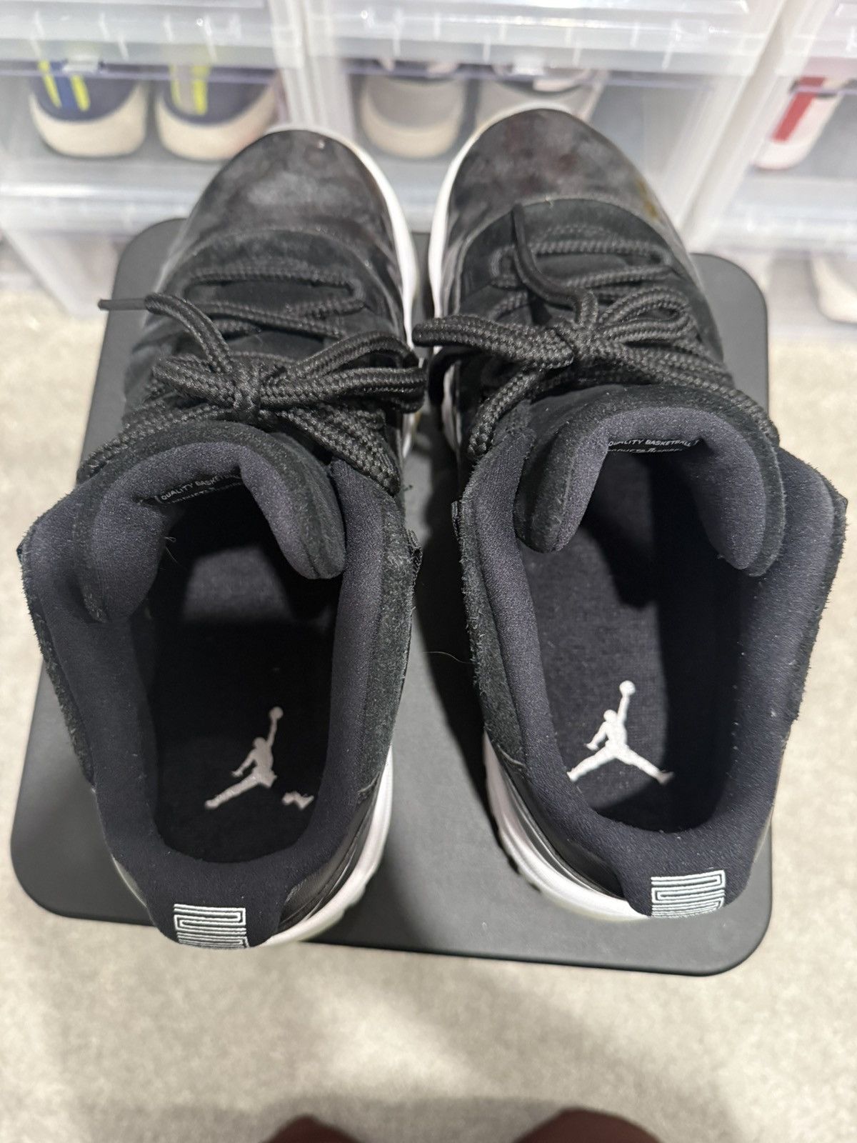 Jordan Brand Jordan 11 Retro Low - Barons - 2017 Size US 10.5 / EU 43-44 - 6 Thumbnail