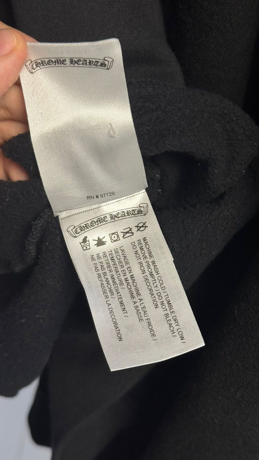 Chrome Hearts Chrome Hearts neck Logo Crewneck Sweatshirt Size: L Size US L / EU 52-54 / 3 - 7 Thumbnail