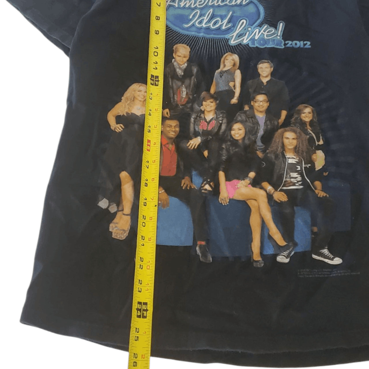 Vintage 2012 American Idol Live Tour T-Shirt Size US S / EU 44-46 / 1 - 6 Thumbnail