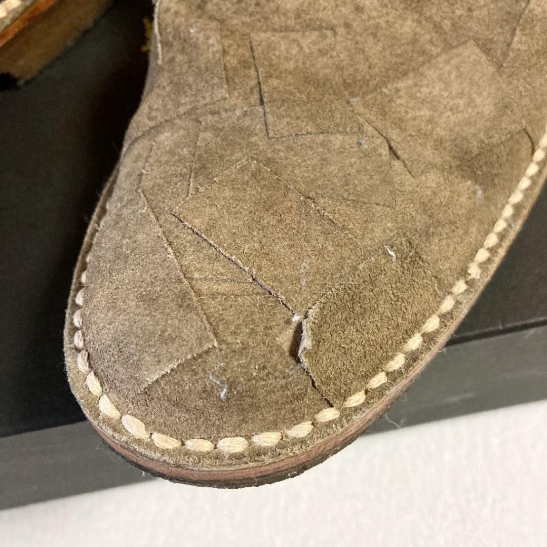 foot the coacher Foot the Coacher patching ankle boots suede visvim Kapital Size US 9 / EU 42 - 3 Thumbnail