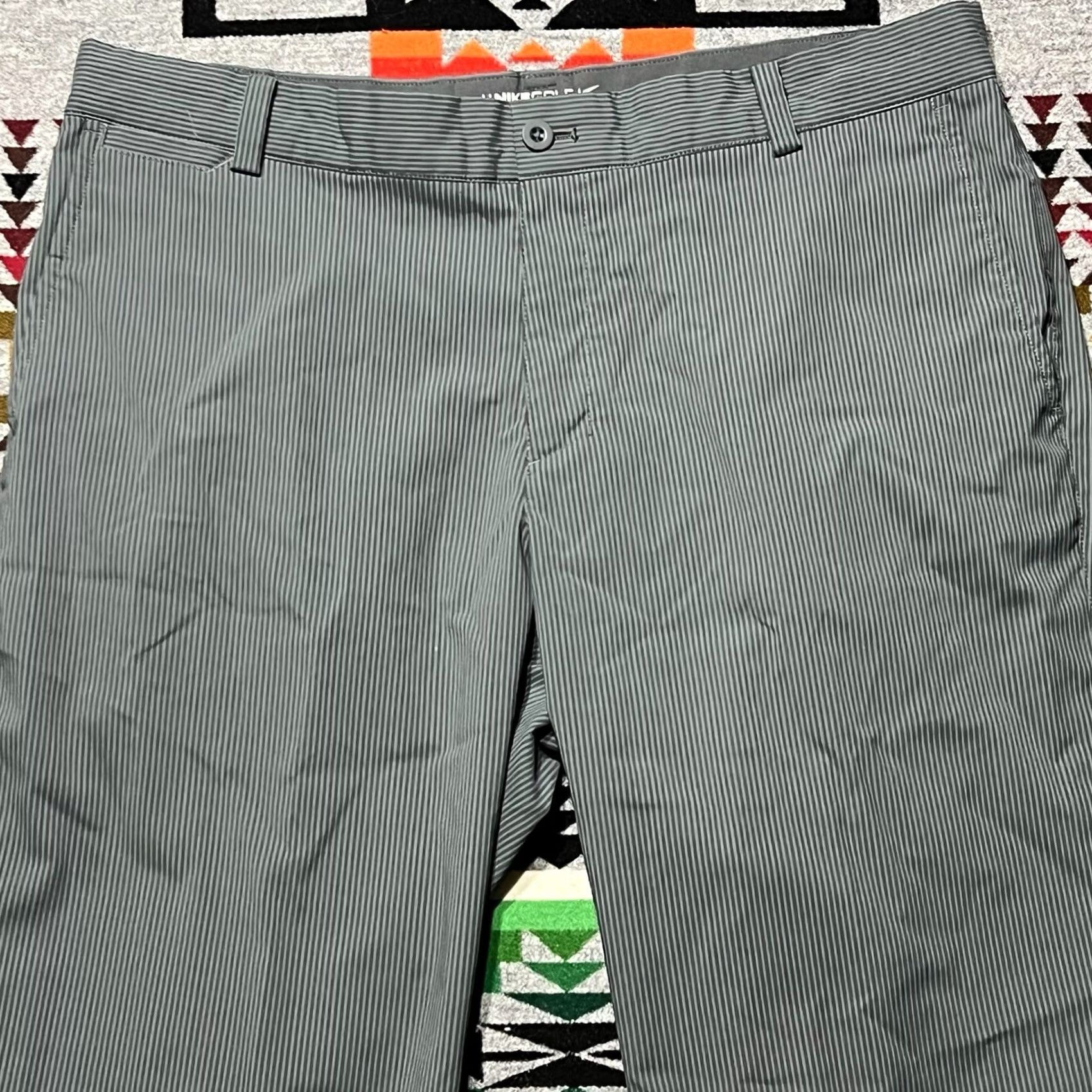 Nike Nike Golf Pants Mens 34x34 Gray Tour Performance Dri-Fit Stretch B4 Size US 34 / EU 50 - 7 Thumbnail