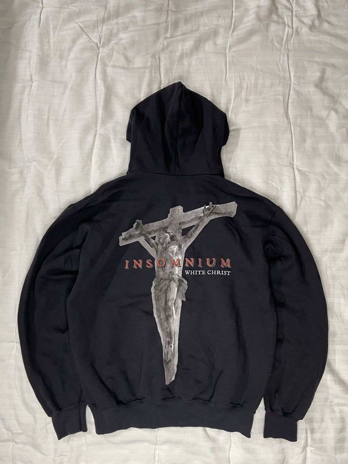 Band Tees Vintage Rock Band Insomnium White Christ Hoodie Size US M / EU 48-50 / 2 - 1 Thumbnail