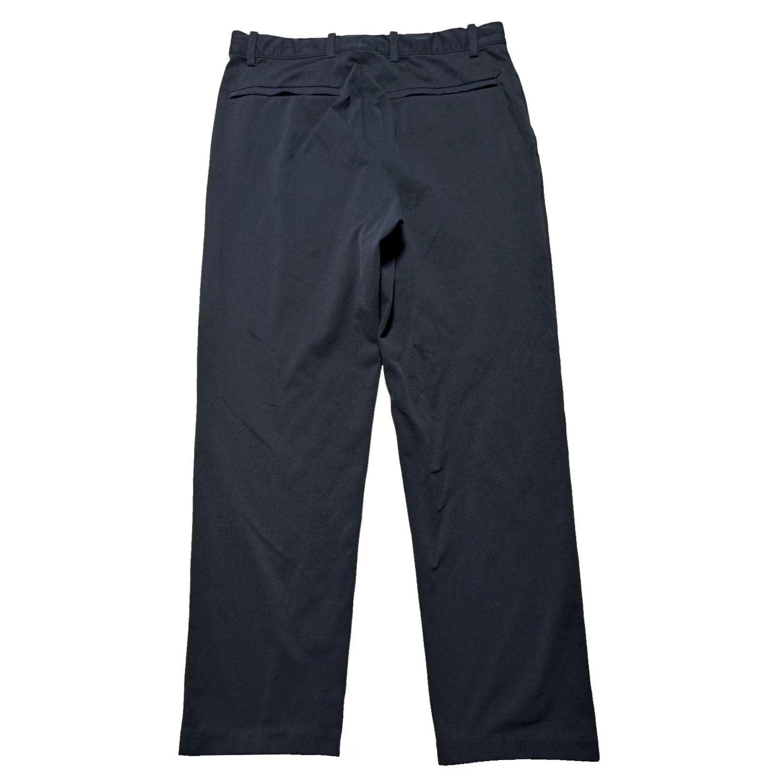 Uniqlo UNIQLO Women Medium Navy Polyester Chino Pants shirts? Size 32" / US 10 / IT 46 - 3 Thumbnail