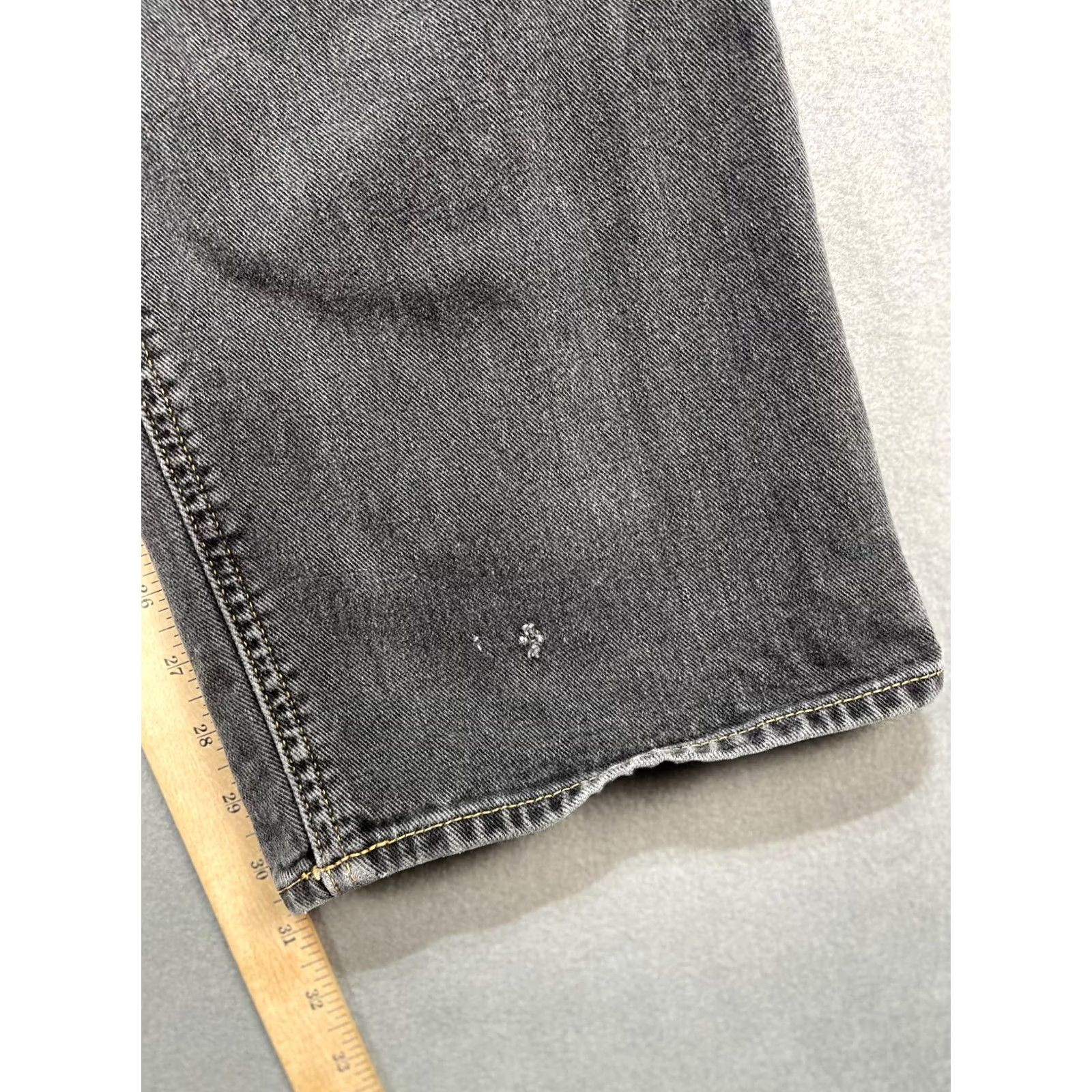 Tommy Hilfiger VINTAGE Tommy Jeans Mens Jeans 42x32 Black Distressed Grunge Baggy 2002 Denim/Denim Jeans 5-Pocket Mens Distressed Grunge 2002 Size US 42 / EU 58 - 7 Thumbnail
