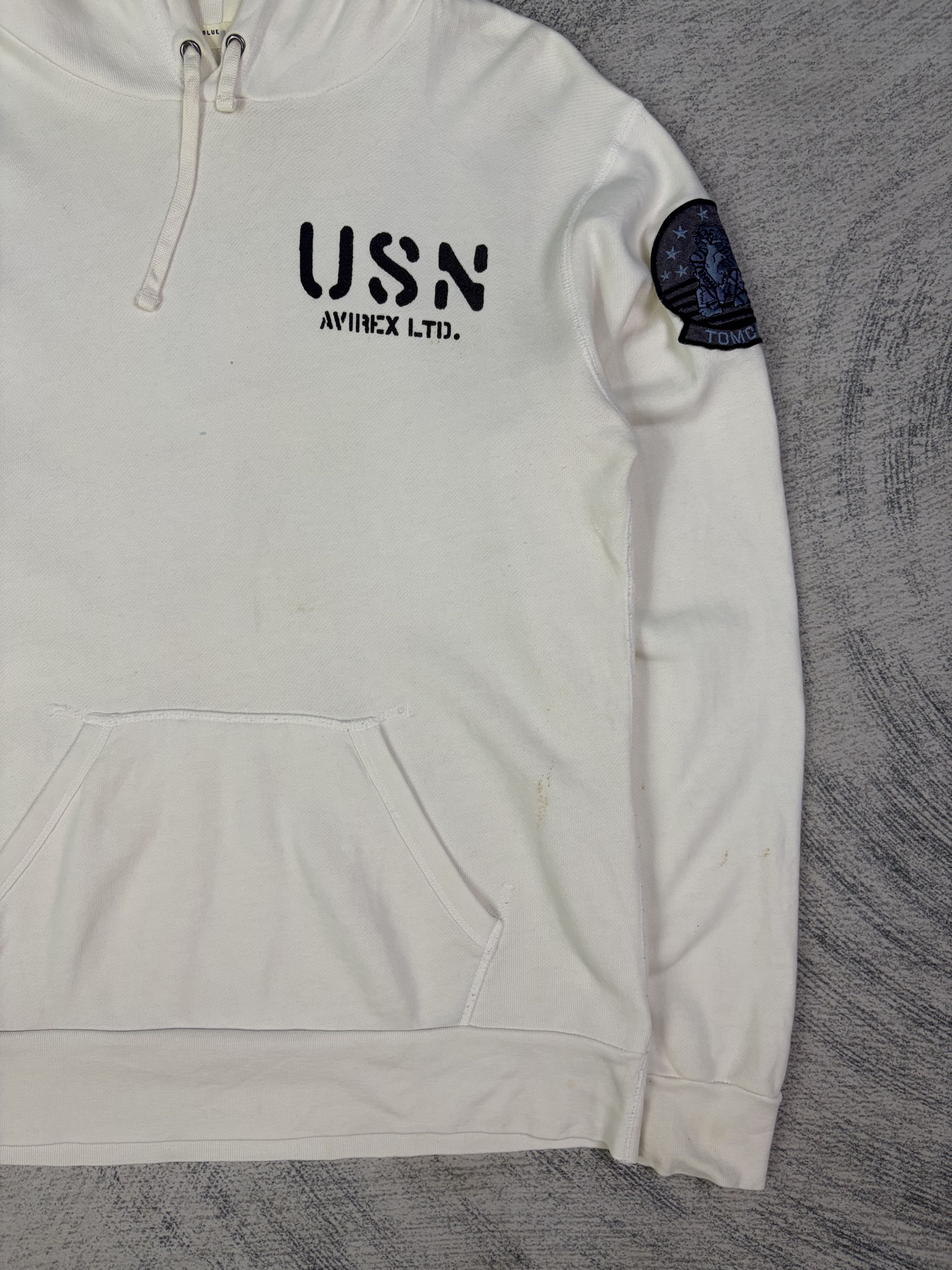 Avirex Avirex Type Blue USN Tomcat VF-14 Pullover Hoodie Size US S / EU 44-46 / 1 - 5 Thumbnail