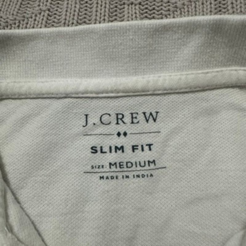 J.Crew J Crew white slim fit polo size M Size US M / EU 48-50 / 2 - 5 Thumbnail