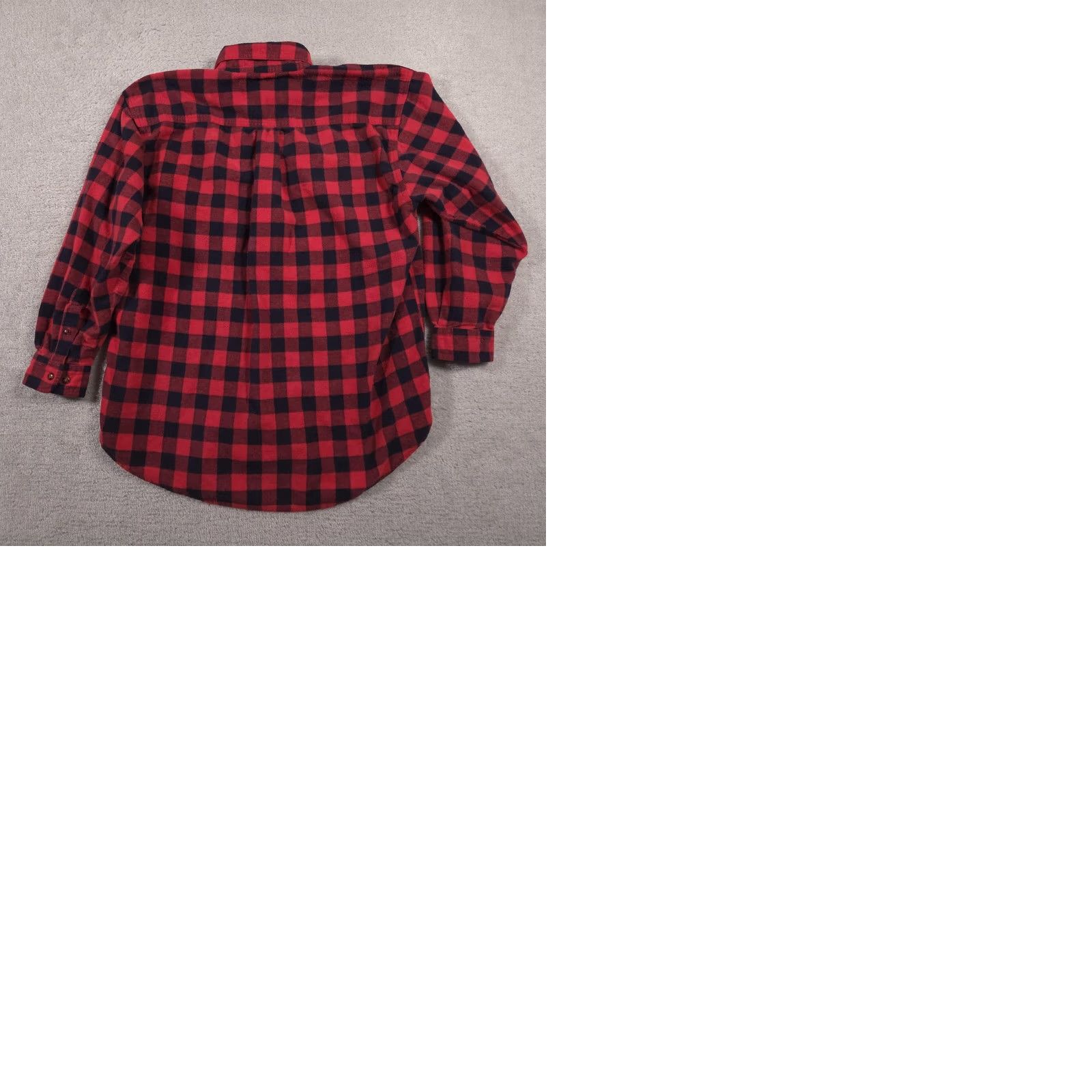 Vintage Lighthouse Apparel Shirt Womens Medium Red Plaid Flannel Snowman Embroidered Christmas Winter Button-Up Size M / US 6-8 / IT 42-44 - 9 Thumbnail
