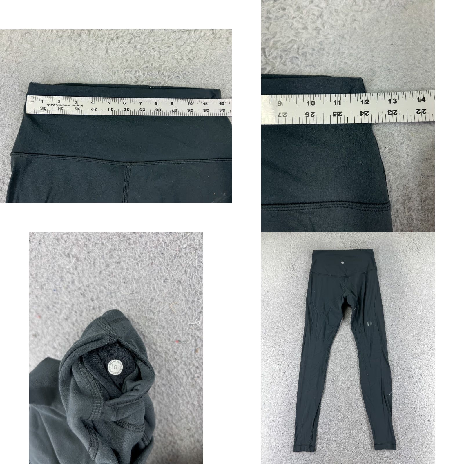 Lululemon Lululemon Align Pants Women’s Size 6 Gray Full Length Yoga Pant 28" Nulu Fabric Size 28" / US 6 / IT 42 - 8 Thumbnail