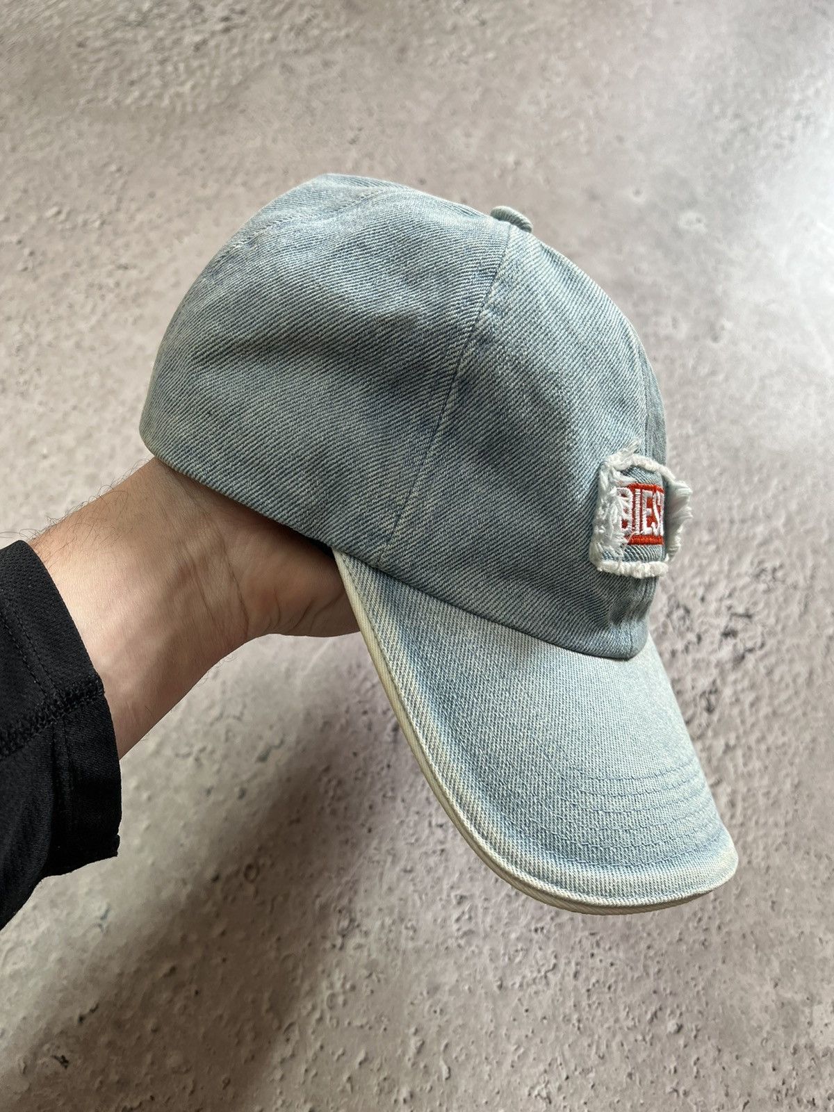 Diesel × Japanese Brand VINTAGE Y2K LOGO DISTRESSED DIESEL CAP HAT Size ONE SIZE - 5 Thumbnail