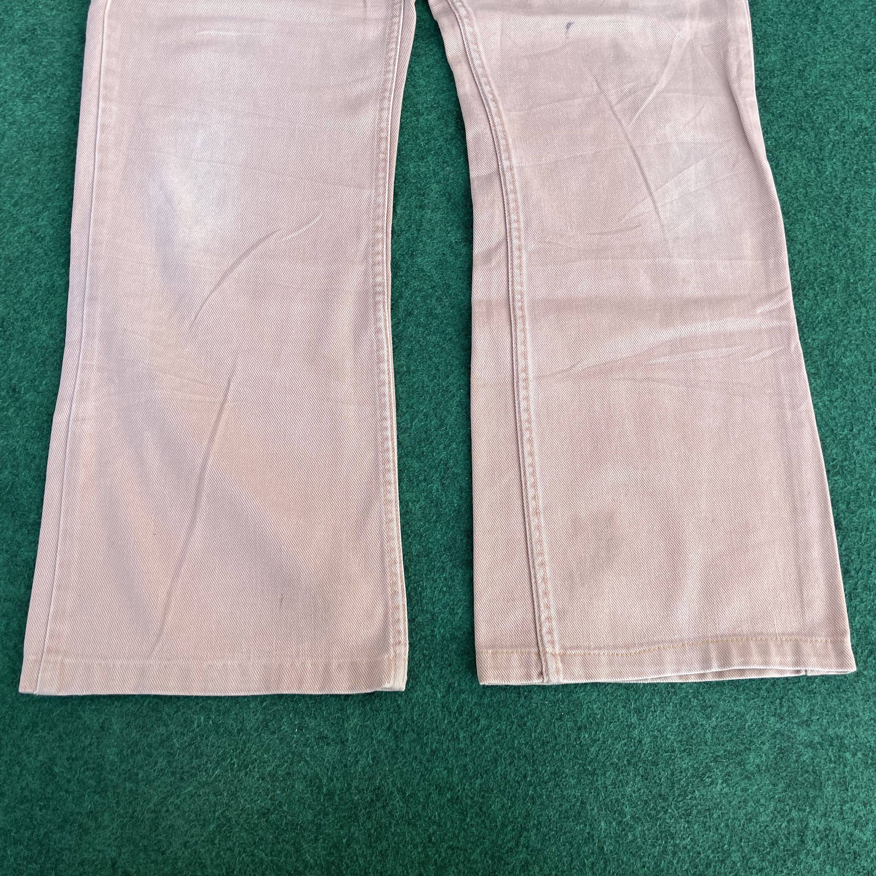 Levi's × Vintage Vtg Levis 517 Faded Denim Flare Dirty Bootcut Jeans Size US 32 / EU 48 - 8 Thumbnail