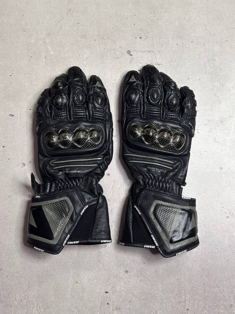 Dainese Dainese Carbon Cover Motorcycle Gloves Leather Black Racing Size ONE SIZE - 2 Thumbnail