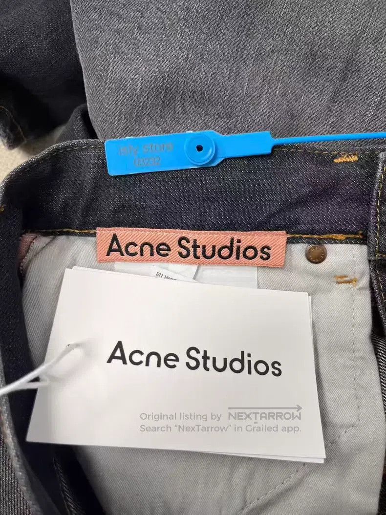 Acne Studios Acne Studios 1981 Washed Low Rise Wide Leg Design Jeans Size US 30 / EU 46 - 4 Thumbnail