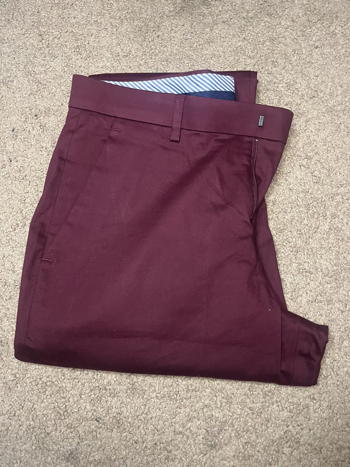 Express Burgunder express slim fit Size US 32 / EU 48 - 7 Thumbnail