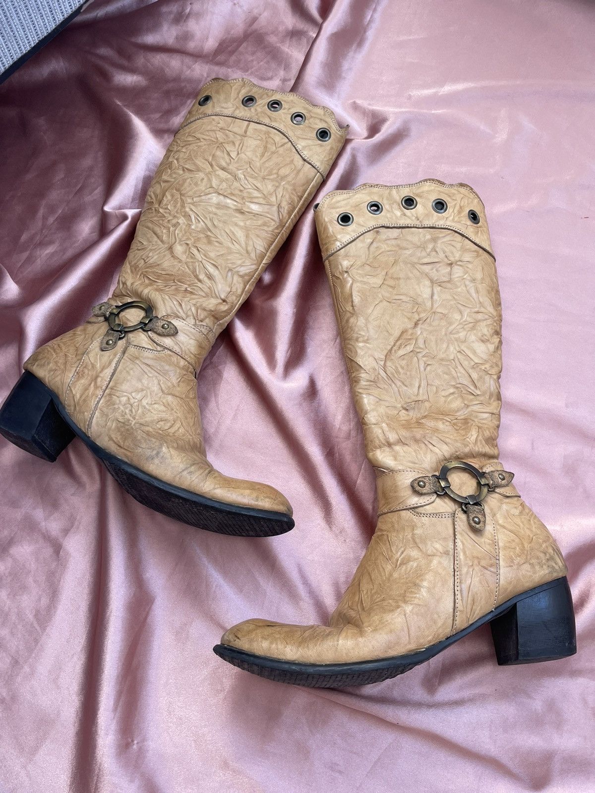 Vintage y2k boots leather Size US 7.5 / IT 37.5 - 6 Thumbnail