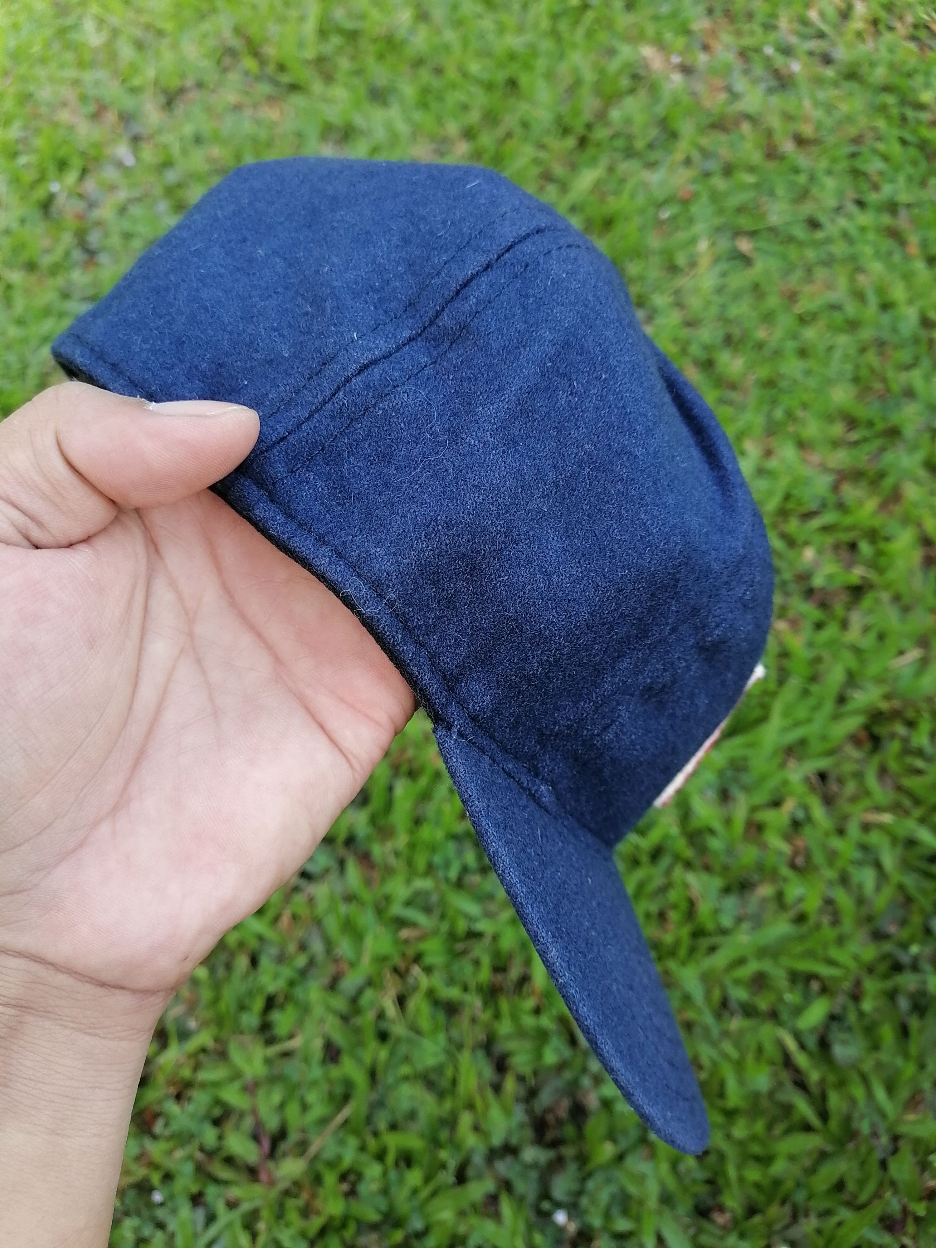 Ebbets Field Flannels × New York Yankees × Vintage Vintage 80s New York Yankees Ebbets Field Flannel Full Caps Size ONE SIZE - 3 Thumbnail