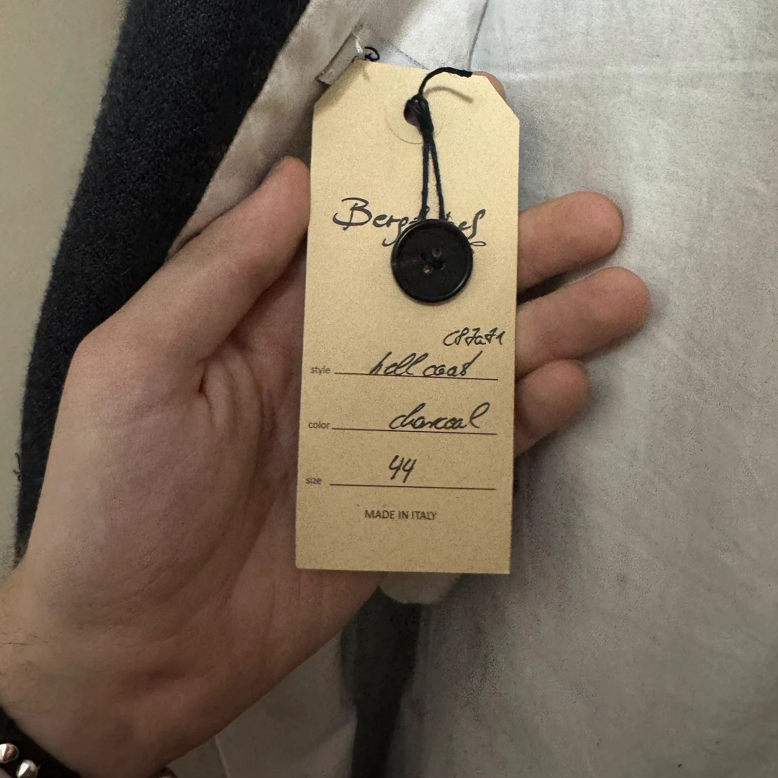 Bergfabel Bergfabel hell coat wool linen blend Size L / US 10 / IT 46 - 5 Thumbnail
