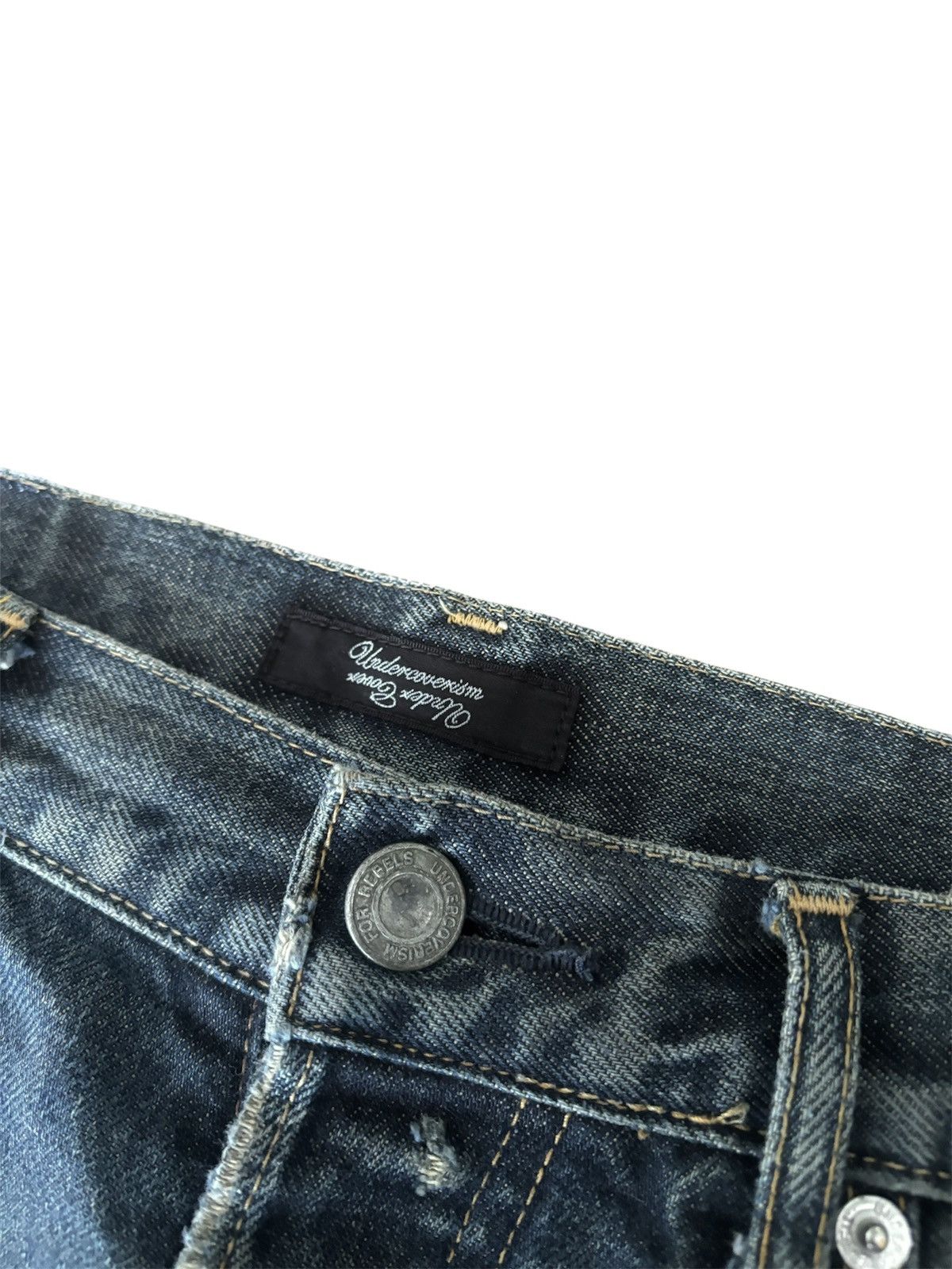 Undercover Undercover SS10 Blue Yarn Denim Size US 30 / EU 46 - 6 Thumbnail