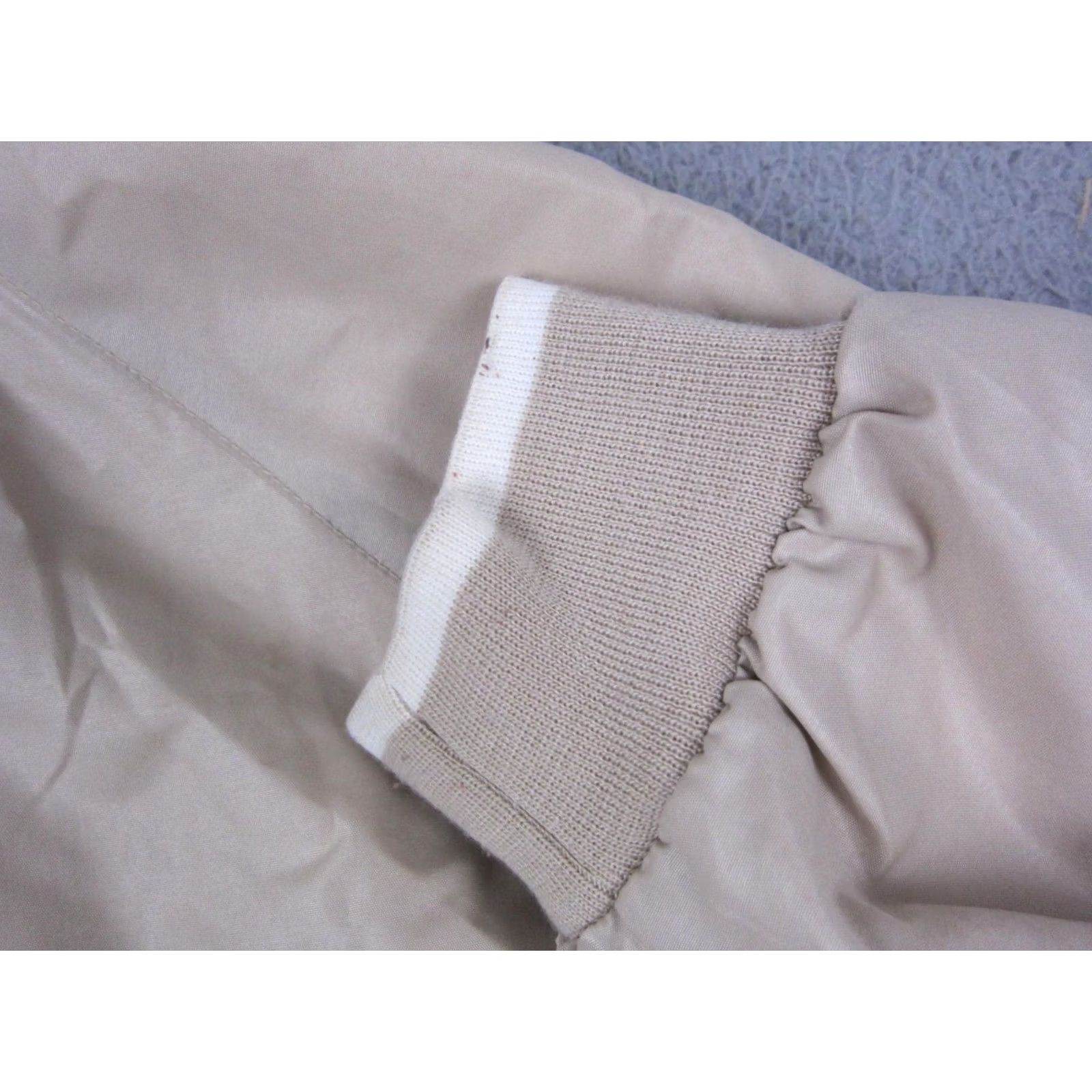 Sean John VINTAGE Sean John Jacket Mens 2XL Beige Reversible Bomber Full Zip Jacket Size US XXL / EU 58 / 5 - 4 Thumbnail