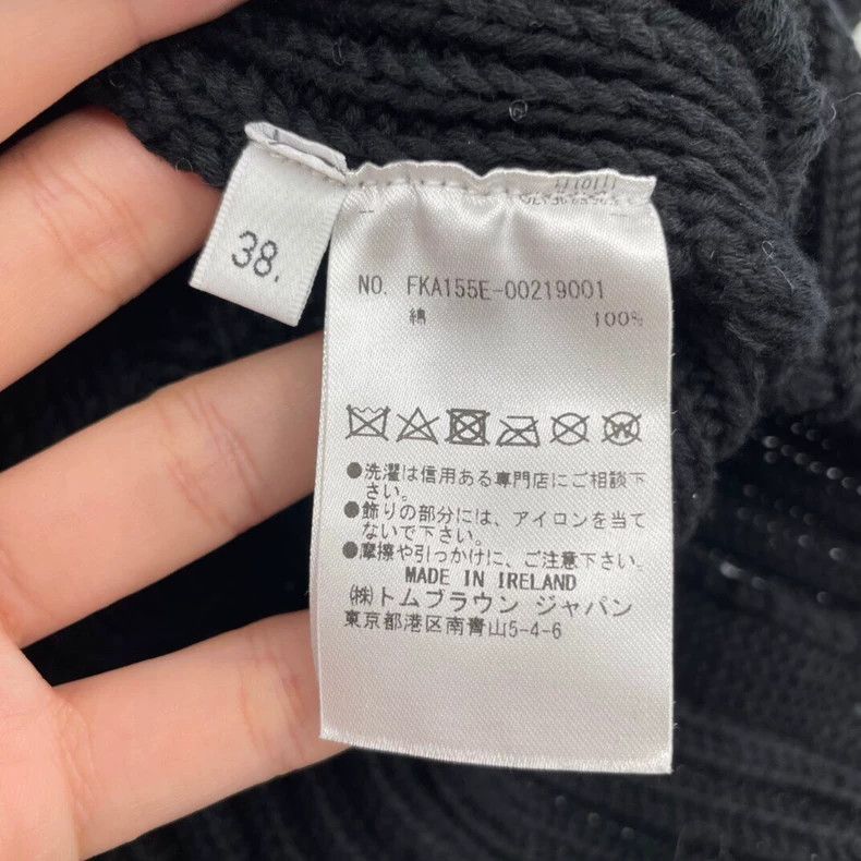 Thom Browne Thom browne Thick line swing button knitted short sleeves 2 Size XS / US 0-2 / IT 36-38 - 4 Thumbnail