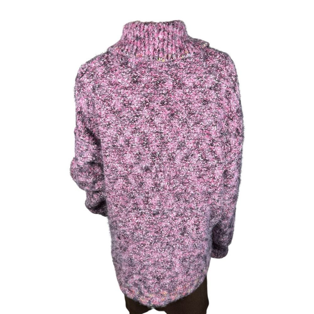 Free People Free People Stellar Pink Fuzzy Pullover Size L Size L / US 10 / IT 46 - 6 Thumbnail