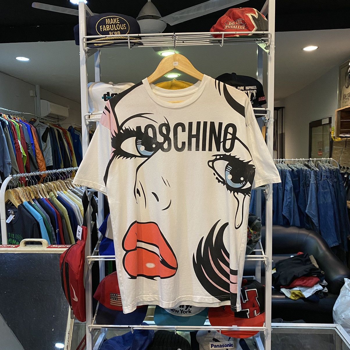 Moschino Moschino Crying Women t-shirt Size US M / EU 48-50 / 2 - 1 Thumbnail