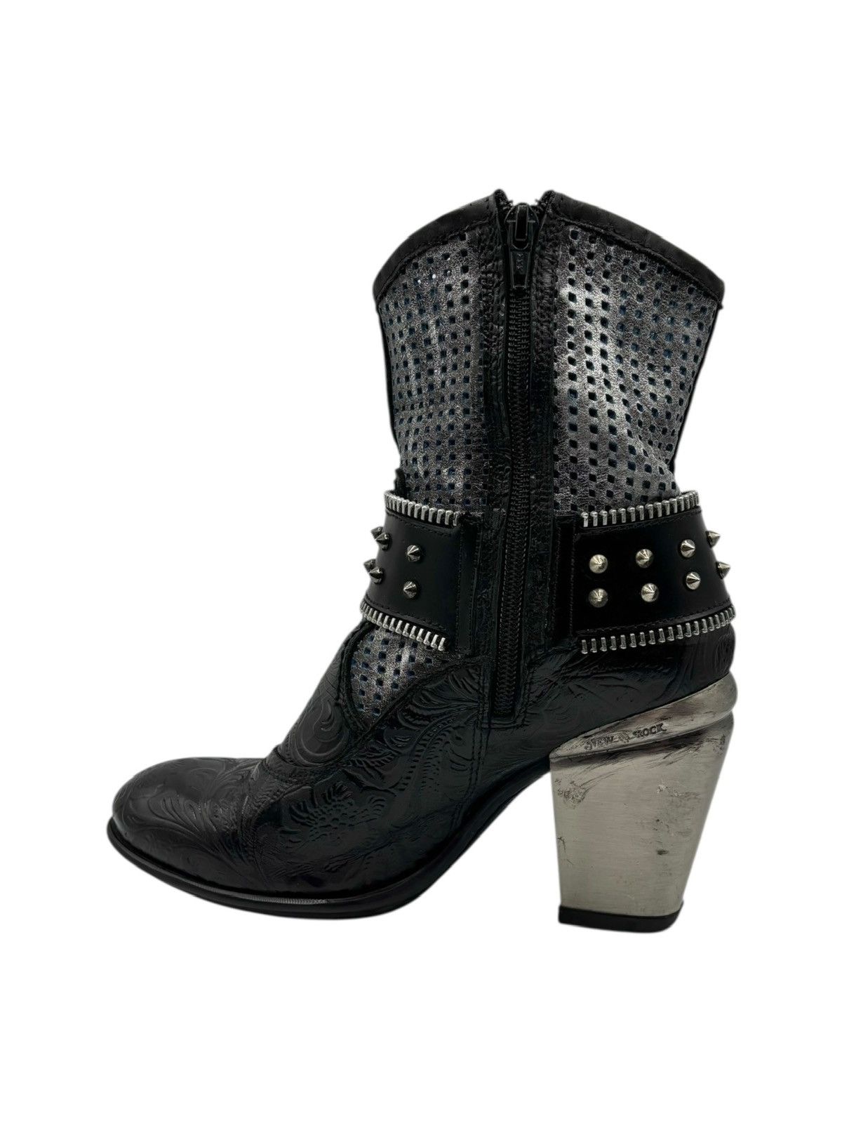 New Rock Vintage New Rock round-toe heels Size 37 Size US 7 / IT 37 - 6 Thumbnail