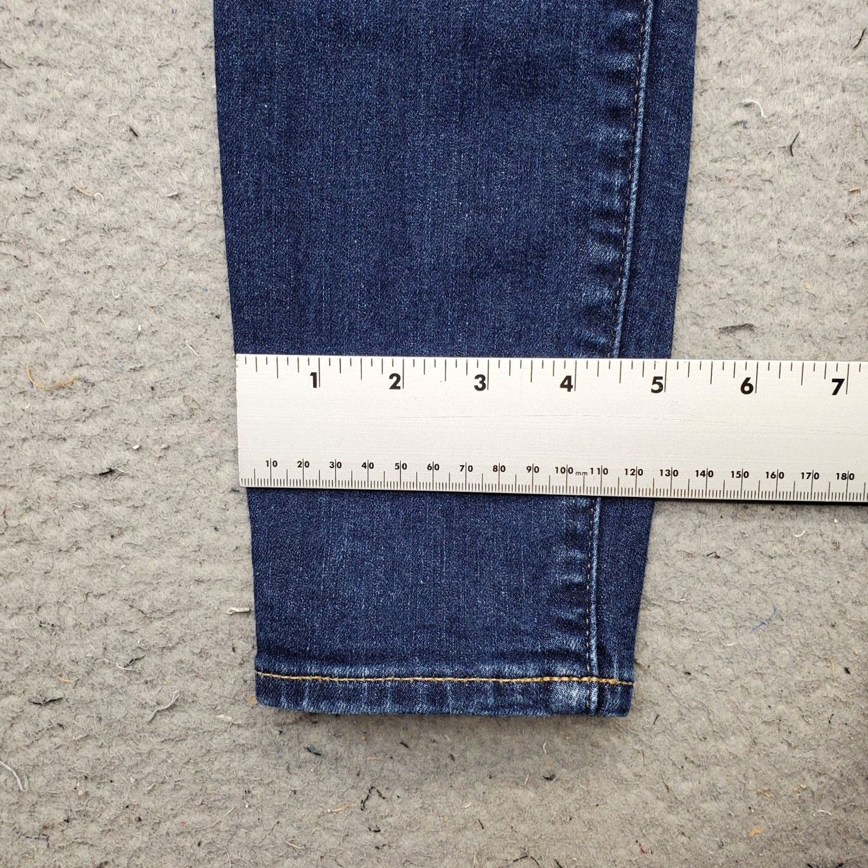Gap Gap Womens 0 True Skinny Jeans Blue Denim High Rise Outdoor Regular 25/0R Stretch Jeans Size 25" / US 0 / IT 36 - 5 Thumbnail