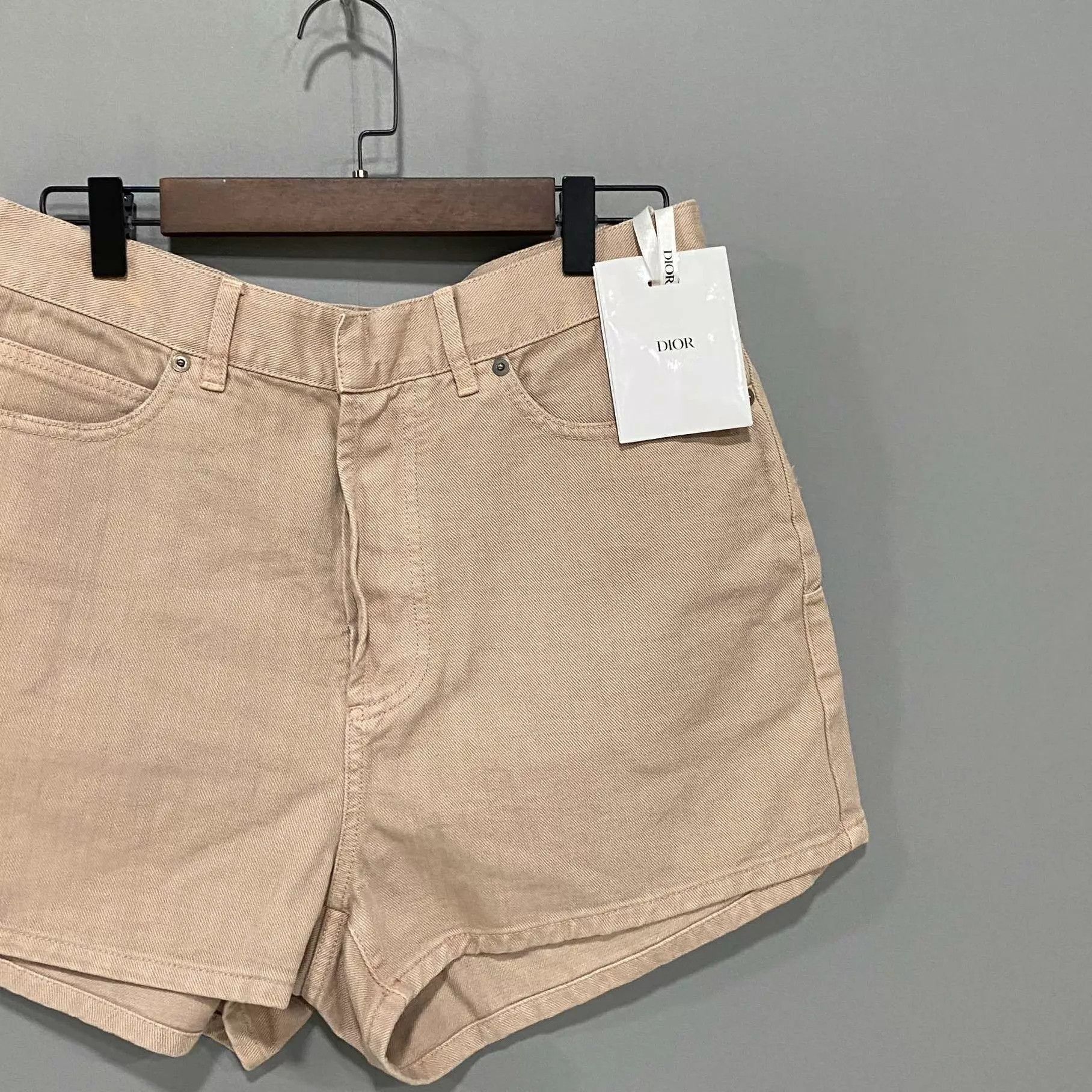 Dior Dior Women's Pink Denim Shorts 36 Size 26" / US 2 / IT 38 - 4 Thumbnail
