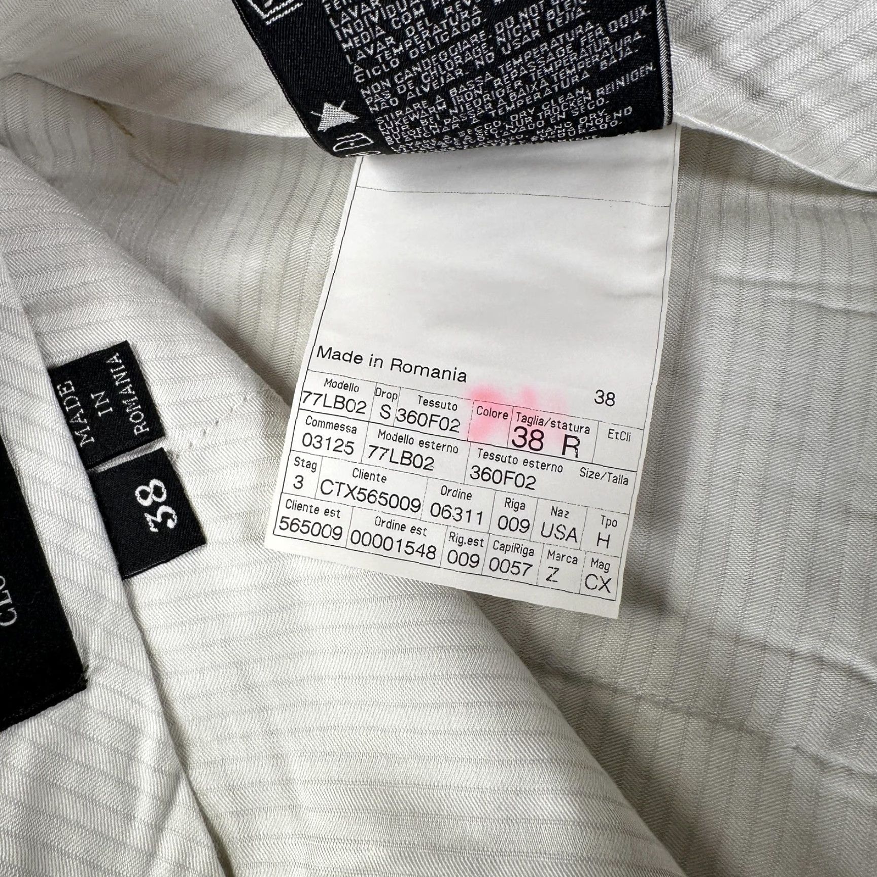 Ermenegildo Zegna VINTAGE Ermenegildo Zegna Pants Mens 38x30 Beige Cloud Cotton Chino Straight Regular Fit Size US 38 / EU 54 - 4 Thumbnail