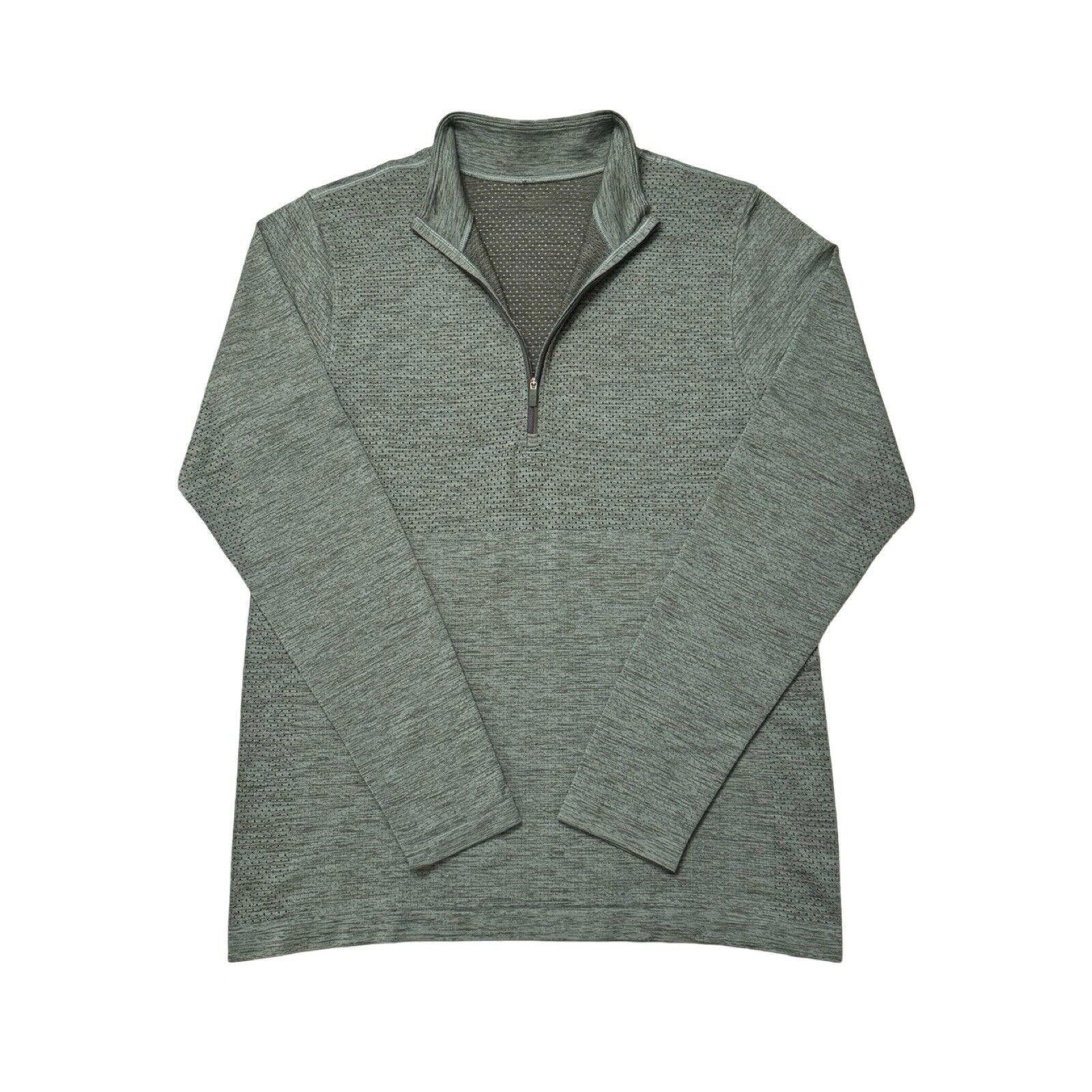 Lululemon Lululemon Metal Vent Tech Midweight Half Zip Mens Medium Size US M / EU 48-50 / 2 - 2 Thumbnail