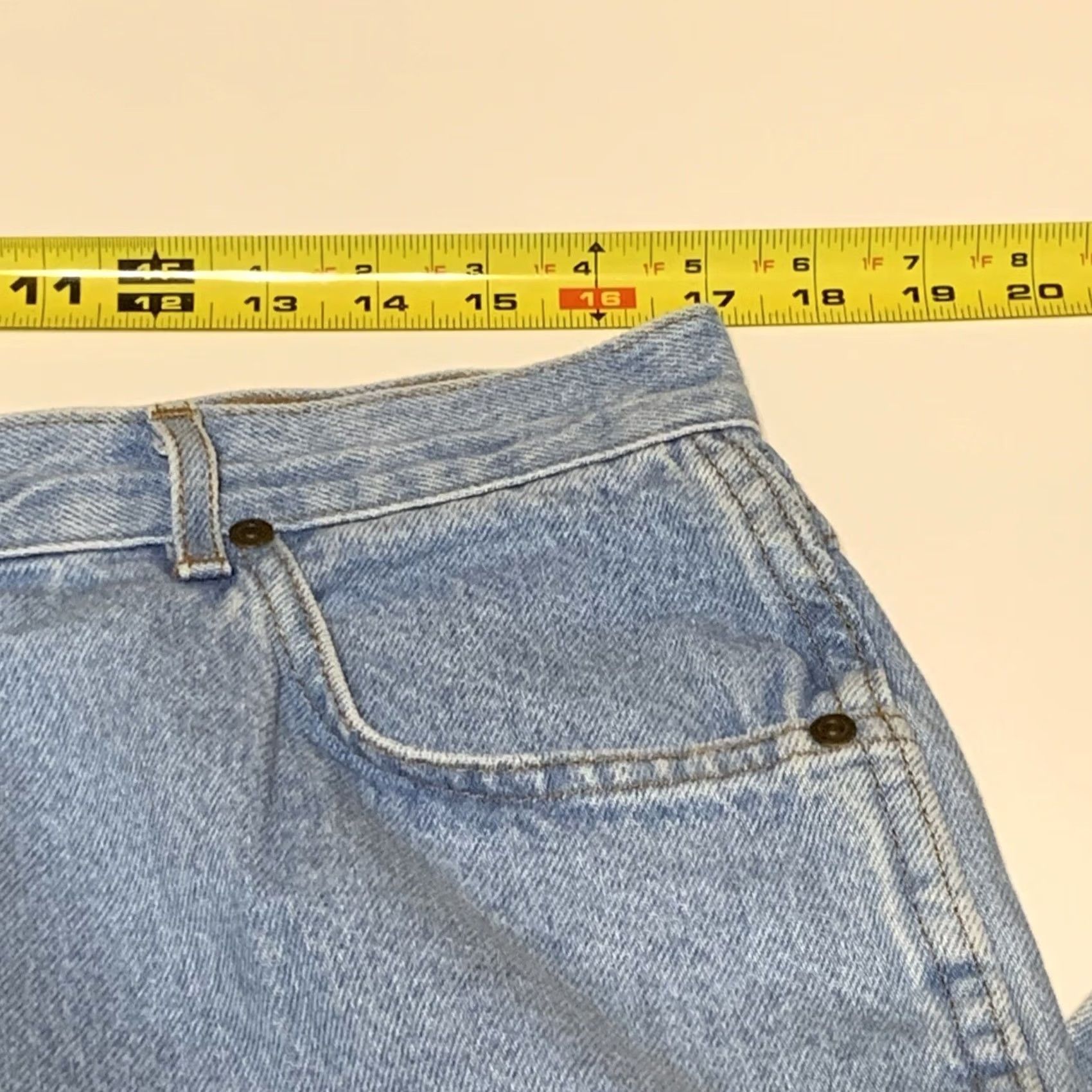 Vintage VINTAGE Chic Denim Mom Jeans 34x30 High Waisted Tapper Leg 80s 90s USA Womens Jeans Size 20 Plus Blue Size 42" / US 20 - 4 Thumbnail