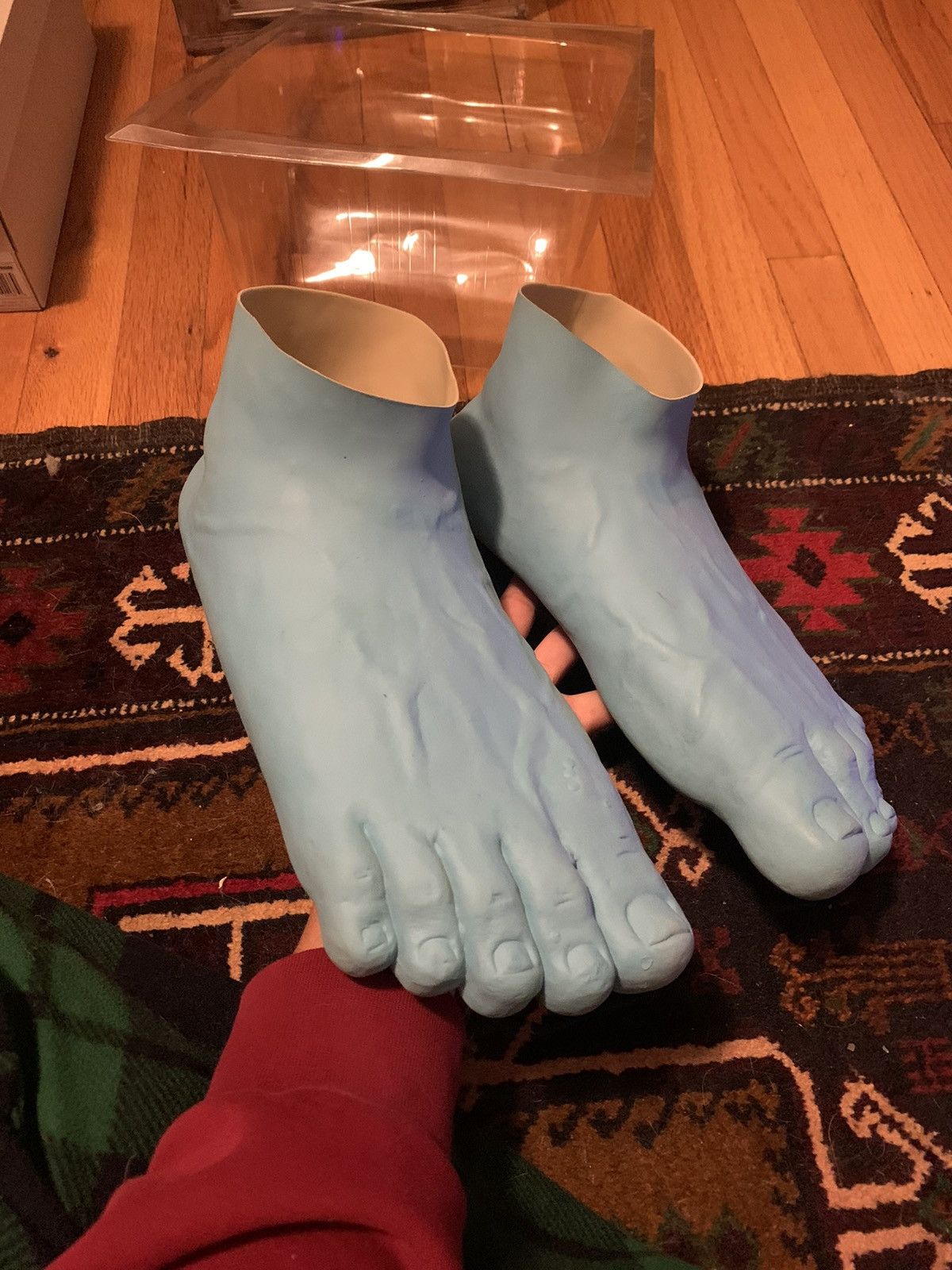 Imran Potato Men's Slippers - Blue - One Size