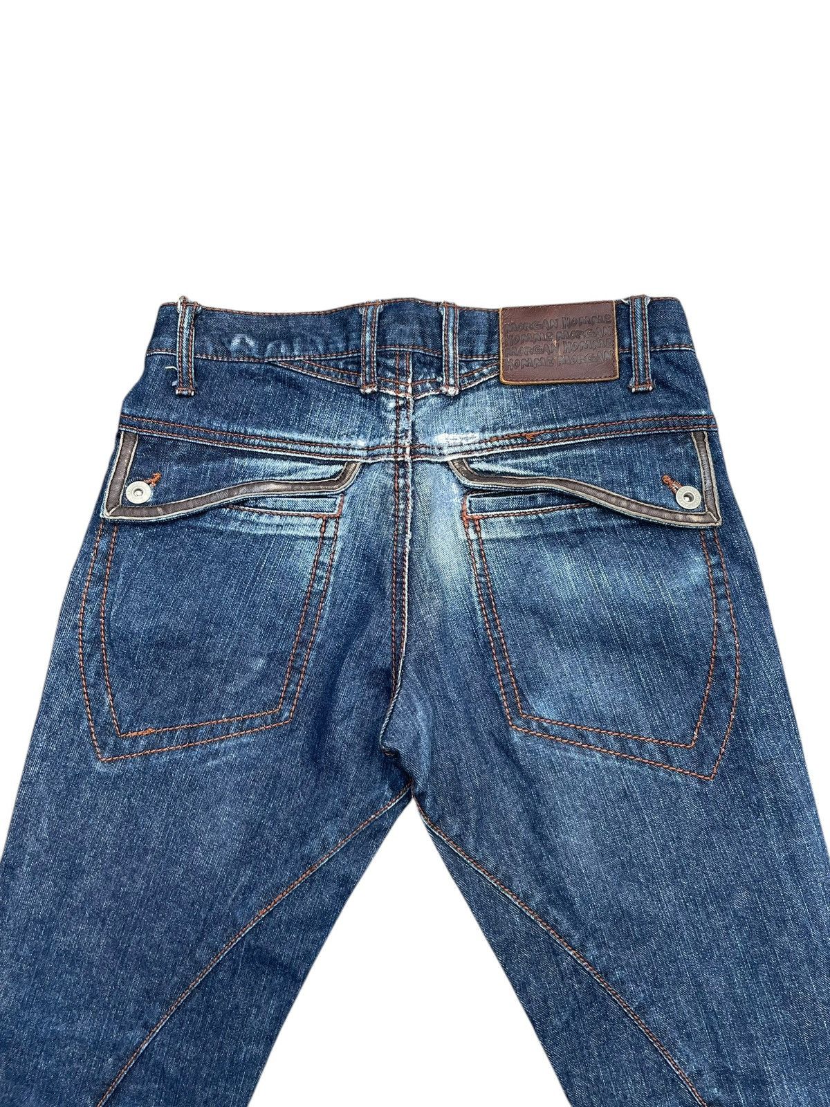 Japanese Brand × Morgan Homme Morgan are Toi Homme Flare Jeans Size US 31 - 10 Thumbnail