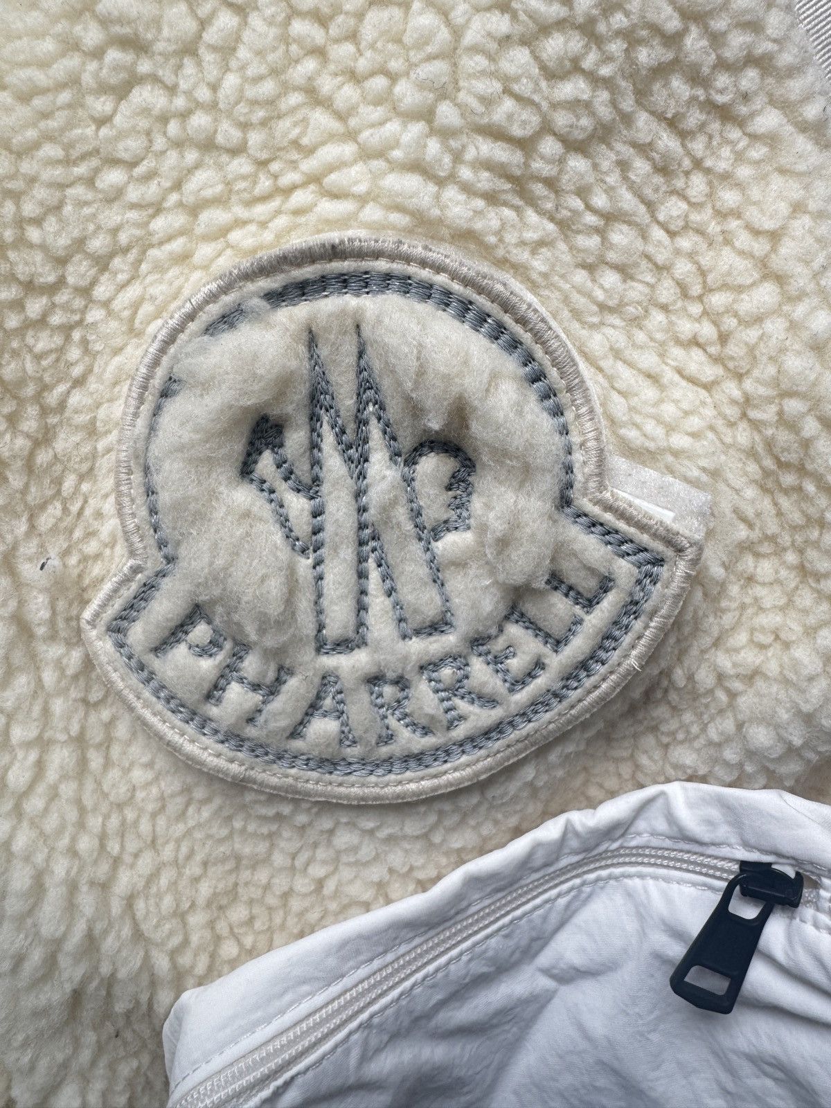 Moncler Moncler Genius x Pharrell Williams Padded Teddy Cardigan Size US M / EU 48-50 / 2 - 3 Thumbnail