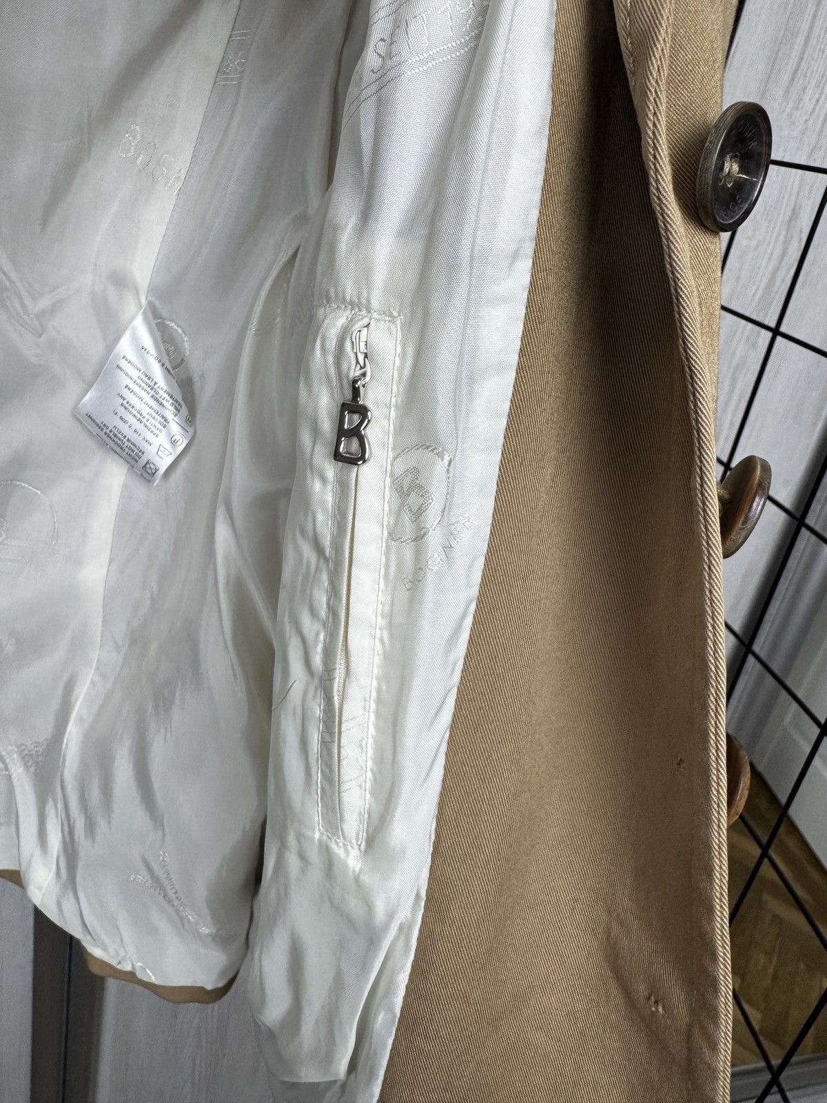 Bogner Bogner beige cotton elbow patches womens blazer basic jacket Size L / US 10 / IT 46 - 11 Thumbnail