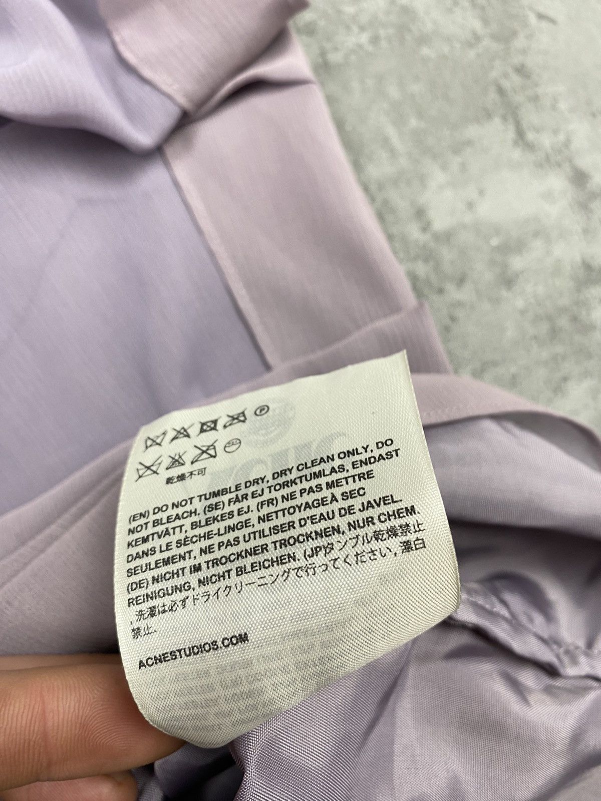 Acne Studios × Designer Acne studios asimetric blouse Size L / US 10 / IT 46 - 4 Thumbnail
