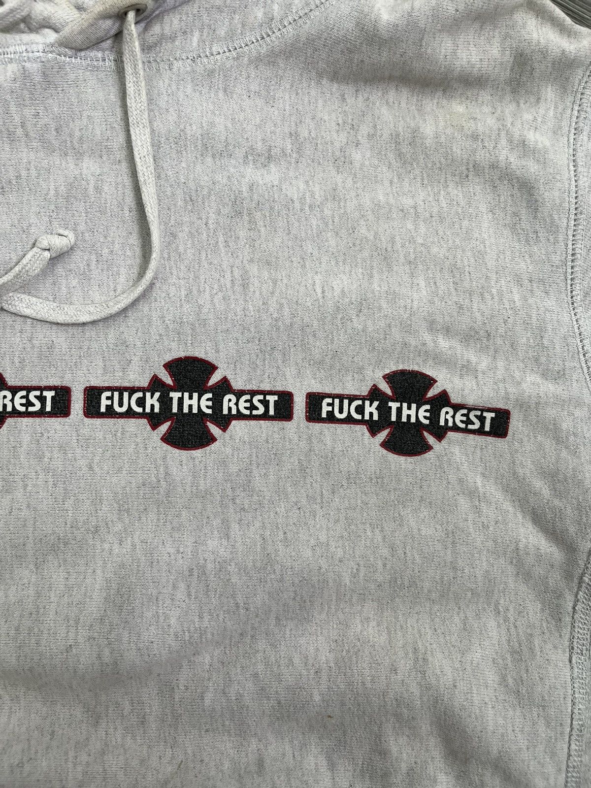 Supreme × Vintage Supreme x Independent Truck FW15 Hooded Sweatshirt Grey Size US M / EU 48-50 / 2 - 5 Thumbnail