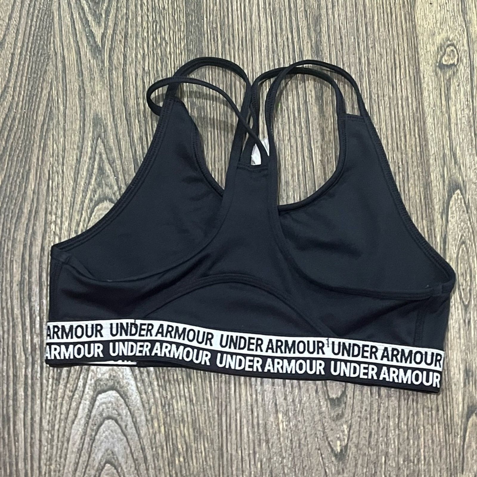 Under Armour Under Armour Heatgear Armor Sports Bra Raceback Black Size S Size S / US 4 / IT 40 - 2 Thumbnail