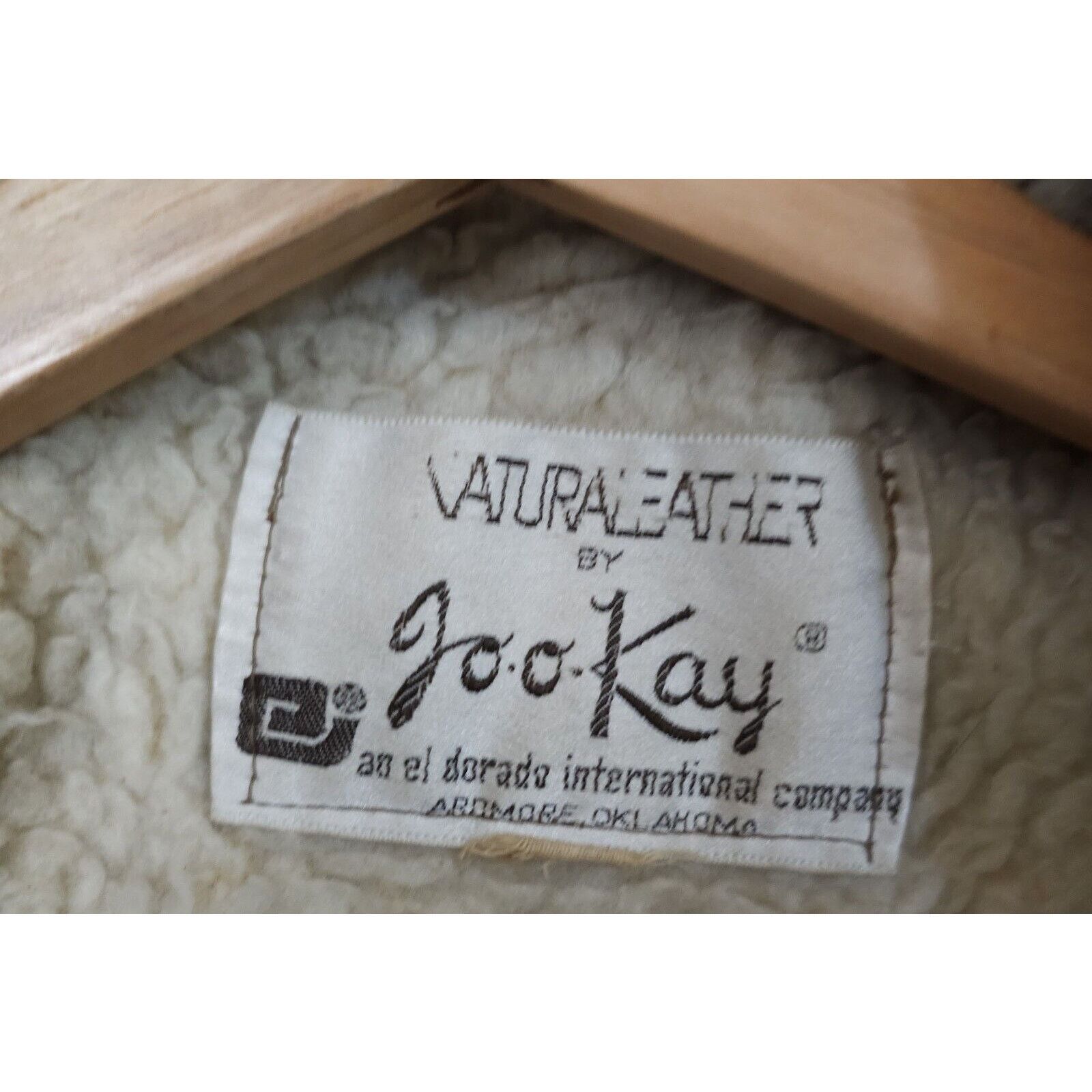Vintage Joo- Kay VTG Sherpa Genuine Leather Suede NaturaLeather 70s Size M / US 6-8 / IT 42-44 - 5 Thumbnail