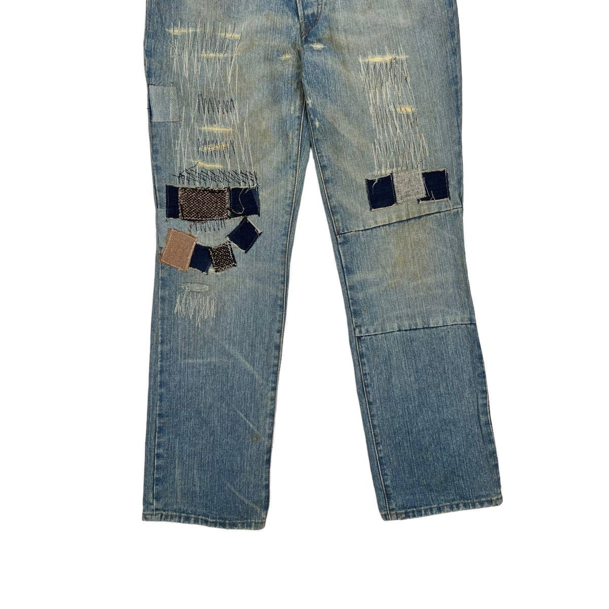 Hysteric Glamour × If Six Was Nine × Japanese Brand 🔥 T.T.U PATCHWORK DENIM Size US 30 / EU 46 - 5 Thumbnail