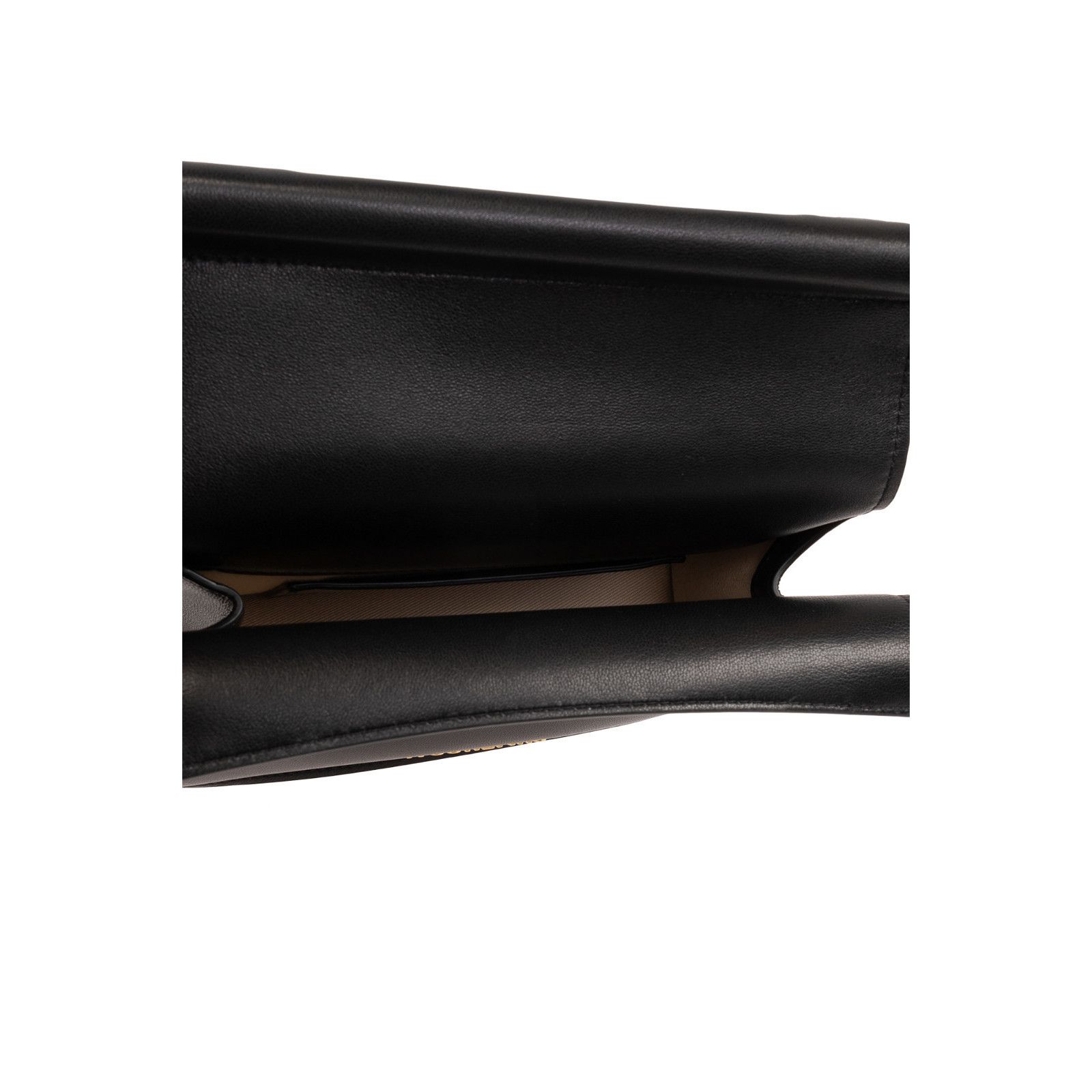 Jacquemus JACQUEMUS La Petite Pochette Rond Black Leather Shoulder Bag Size ONE SIZE - 4 Thumbnail