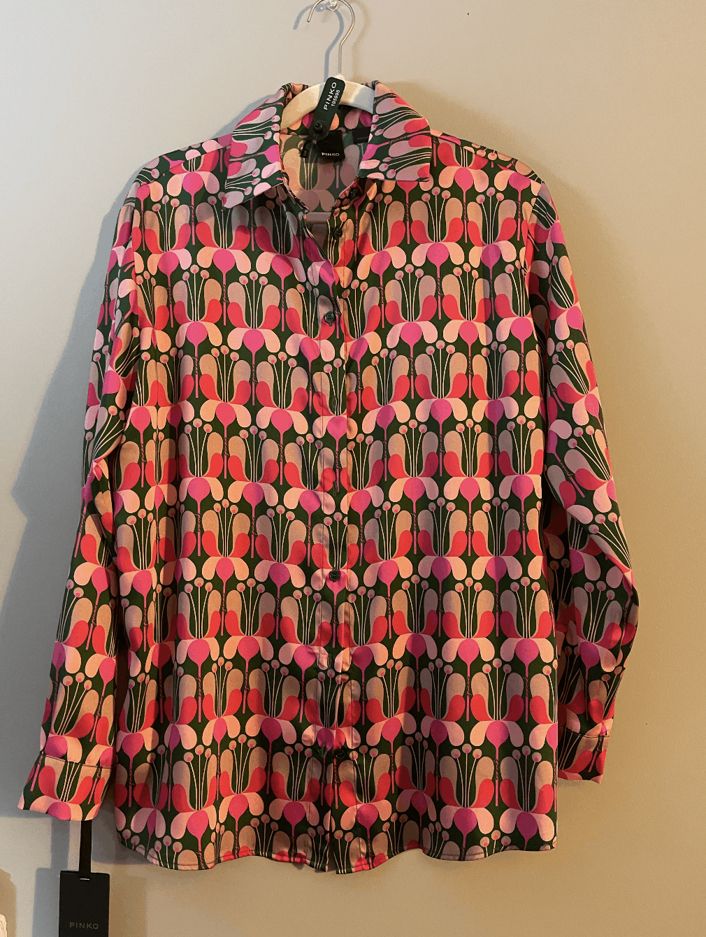 Pinko Pinko 60 inspired blouse Size M / US 6-8 / IT 42-44 - 1 Thumbnail