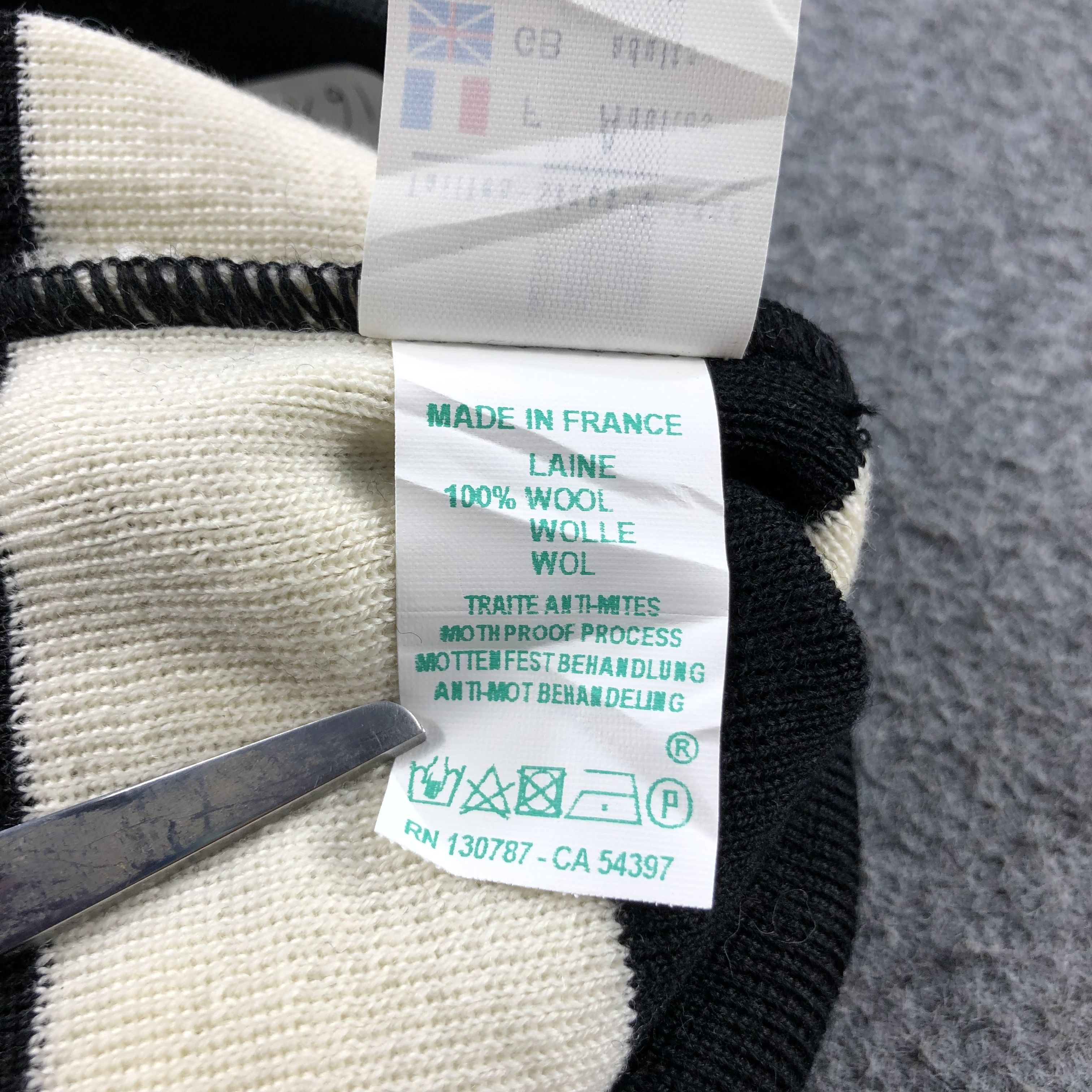 Saint James Saint James Stripes Wool Beanie Snowcap Snow Hat B319 Size ONE SIZE - 10 Thumbnail