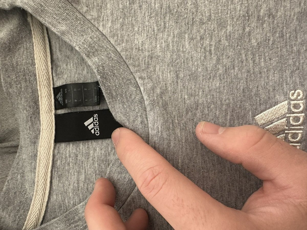 Adidas Adidas grey shirt Size US L / EU 52-54 / 3 - 3 Thumbnail