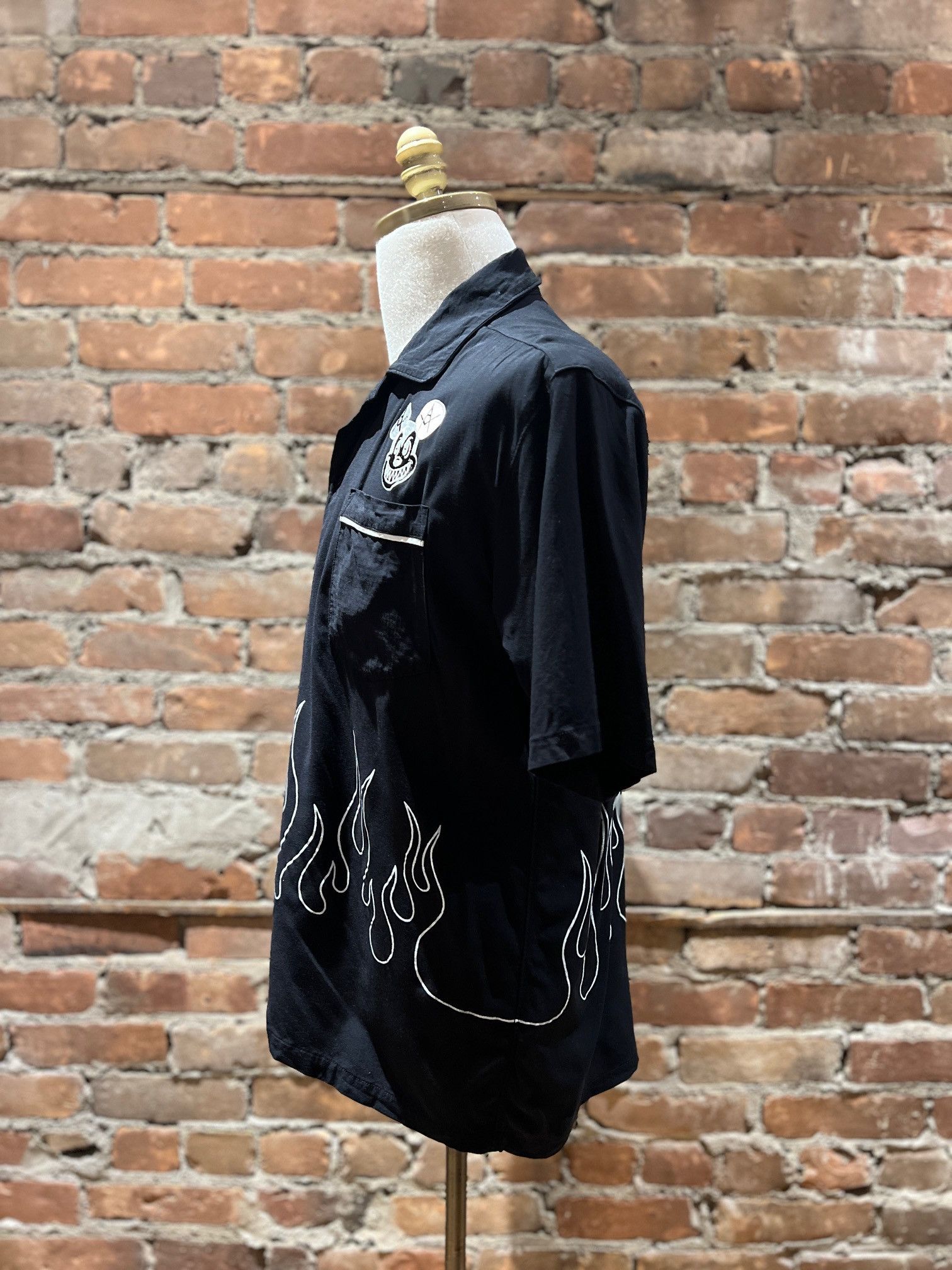 Local Authority Local Authority LA “Mad Mickey” Flames Bowling Shirt Size US M / EU 48-50 / 2 - 4 Thumbnail