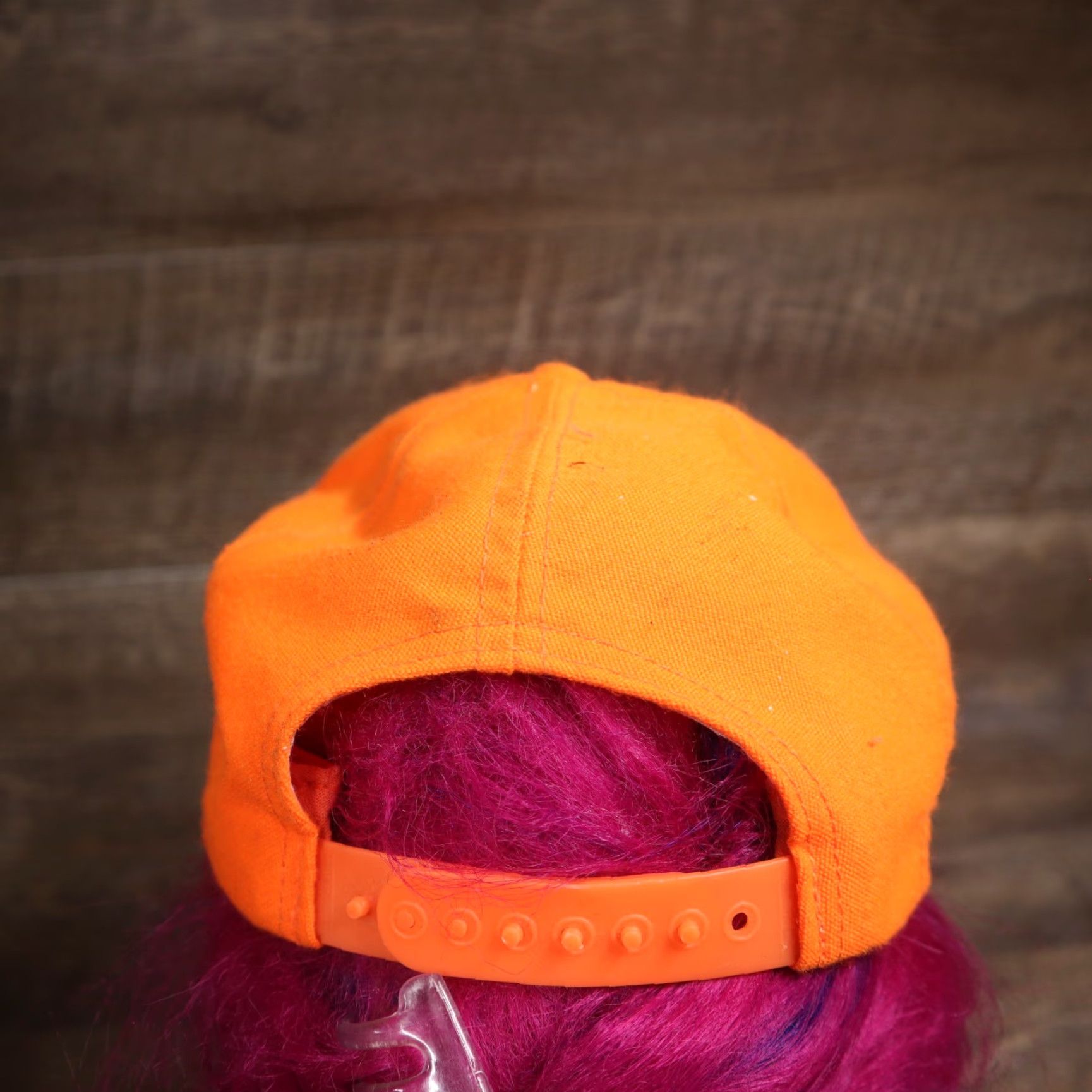 Bass Pro Shops Army Hat Baseball Cap Orange Adjustable Adult Mens Size ONE SIZE - 3 Thumbnail
