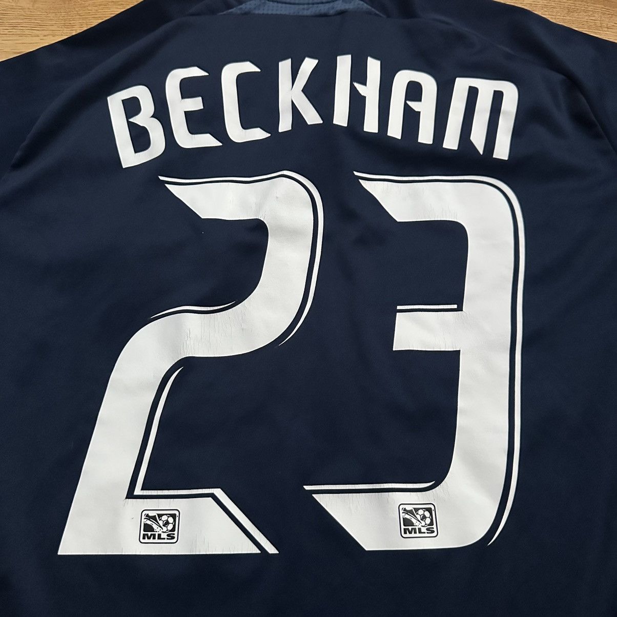 Adidas Beckham Vintage LA Galaxy 08-07 Adidas Away Jersey Size US M / EU 48-50 / 2 - 7 Thumbnail